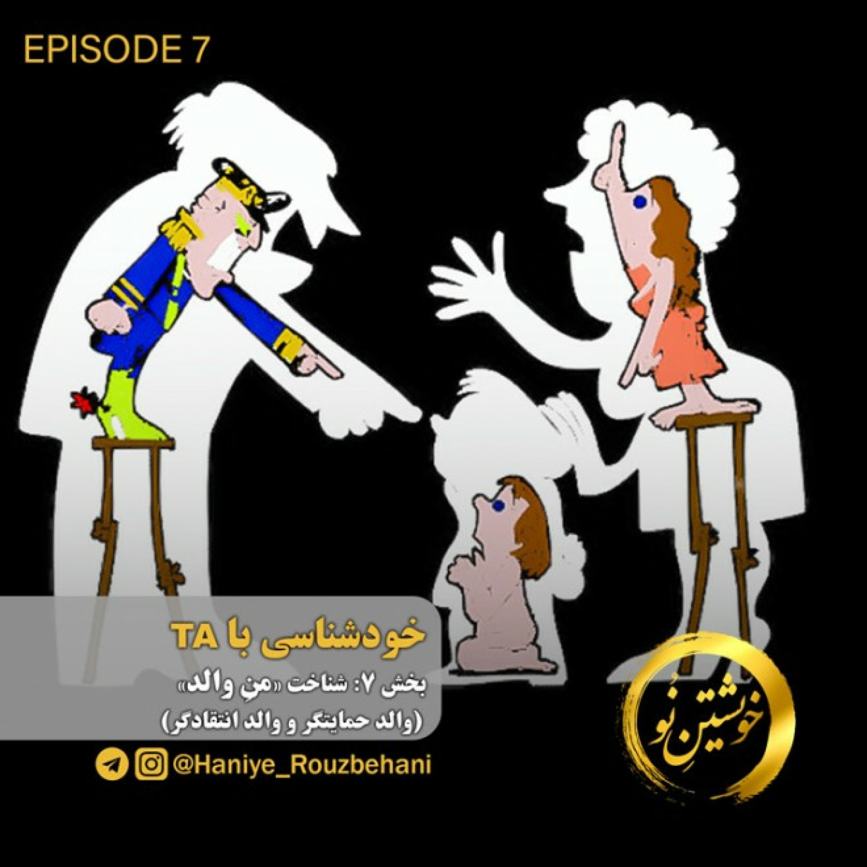 قسمت هفتم: شناخت من والد (والد حمایتگر و والد انتقادگر)