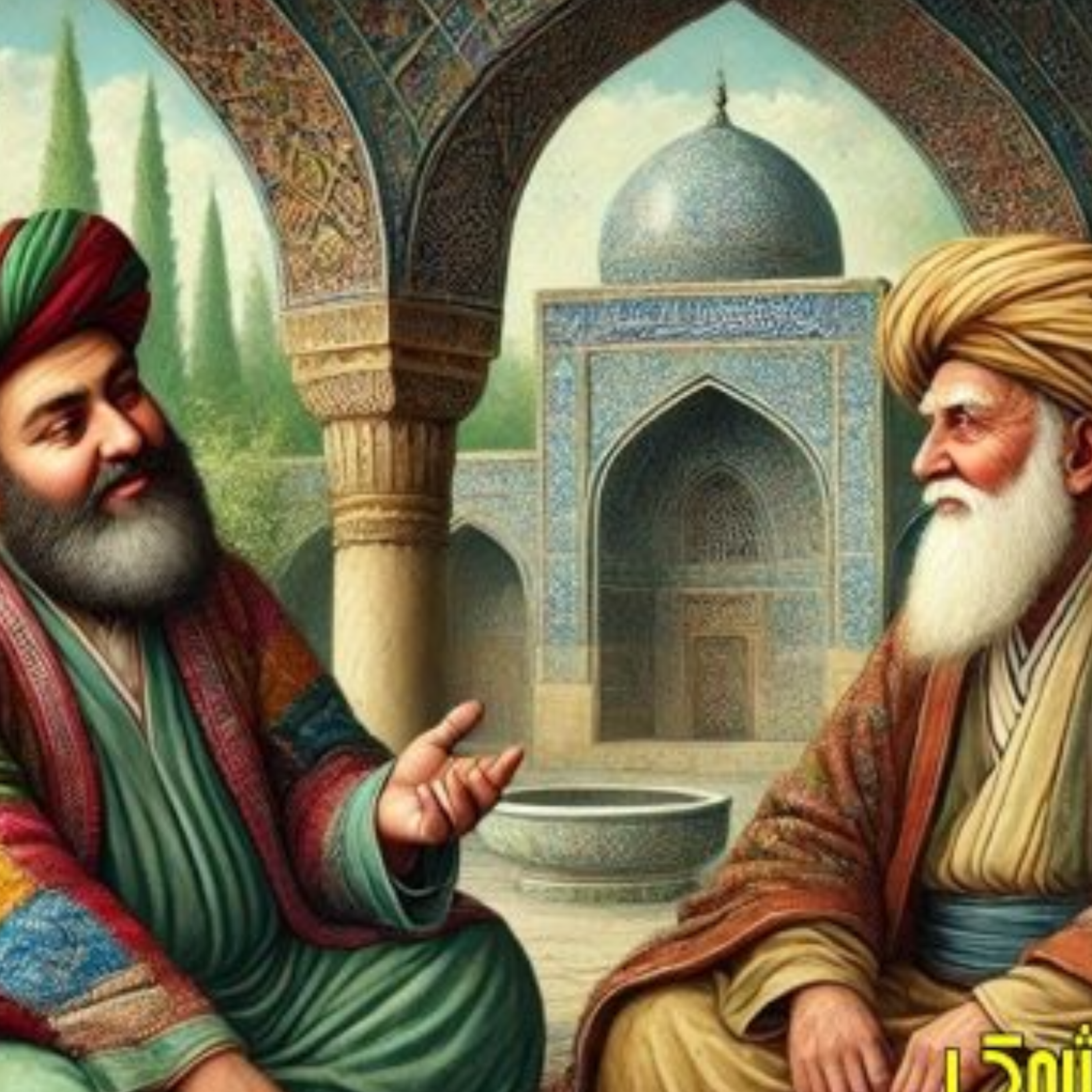 کاور حکایت درویش چاق و لاغر