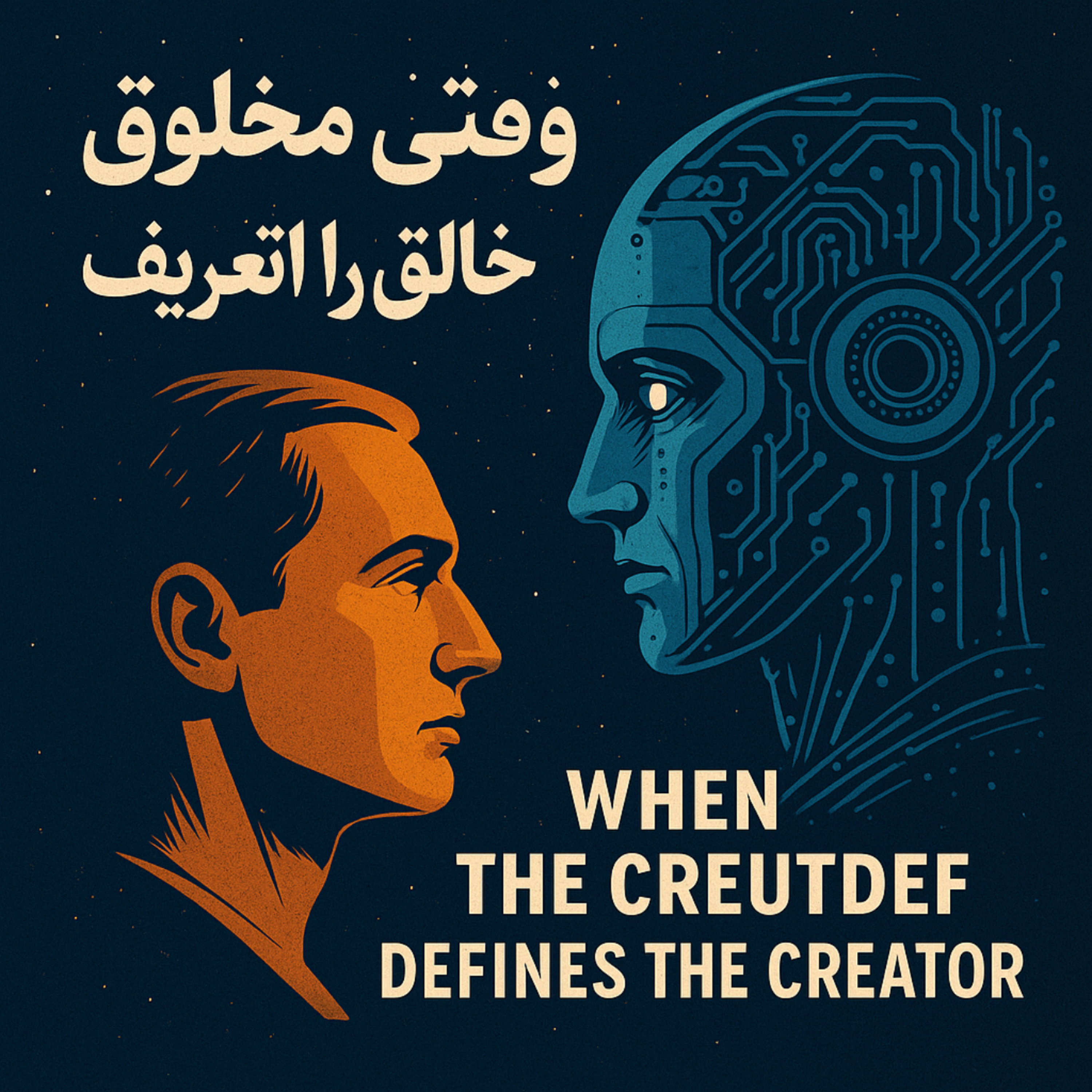 کاور 🤔 وقتی مخلوق، خالق را تعریف می‌کند