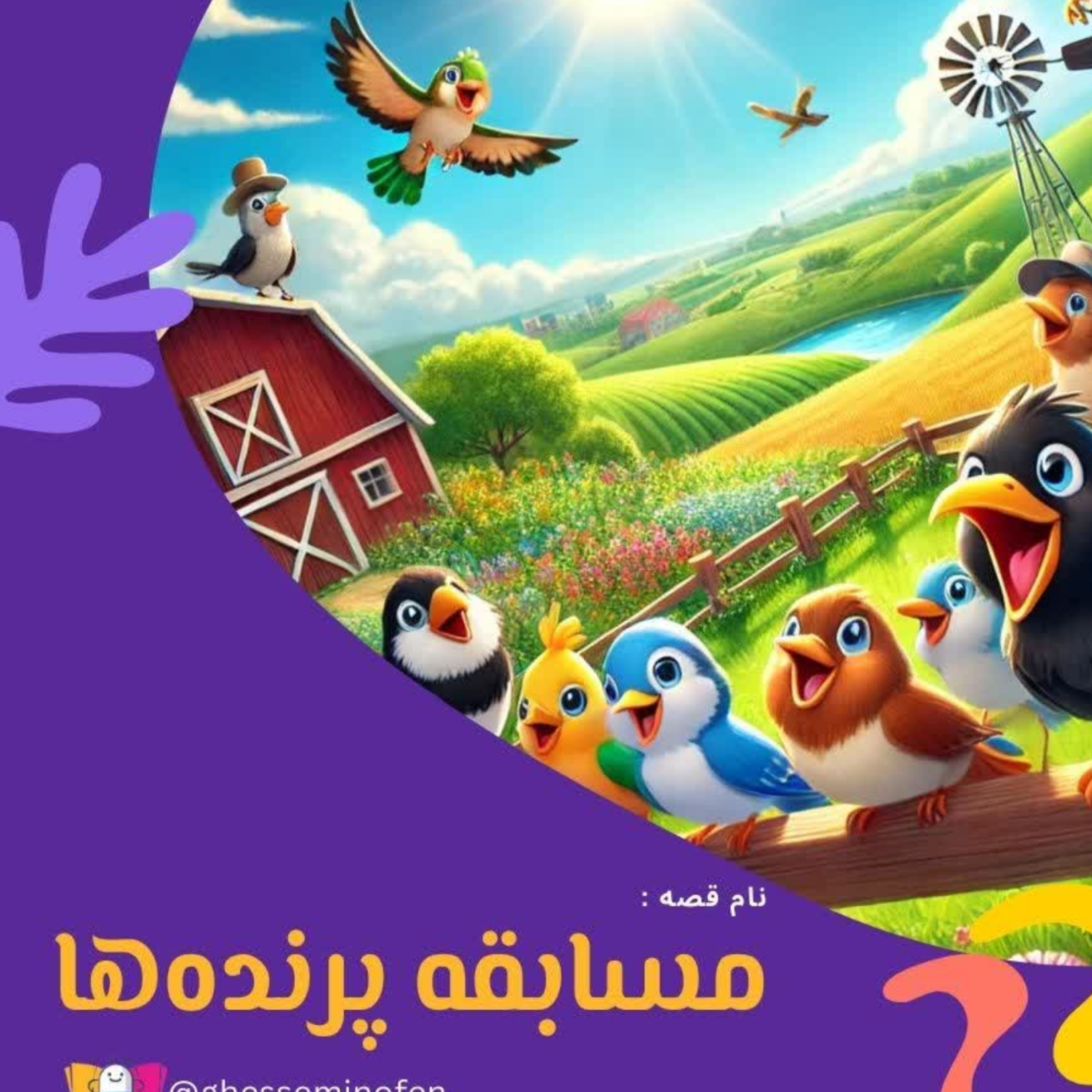 کاور مسابقه پرنده ها