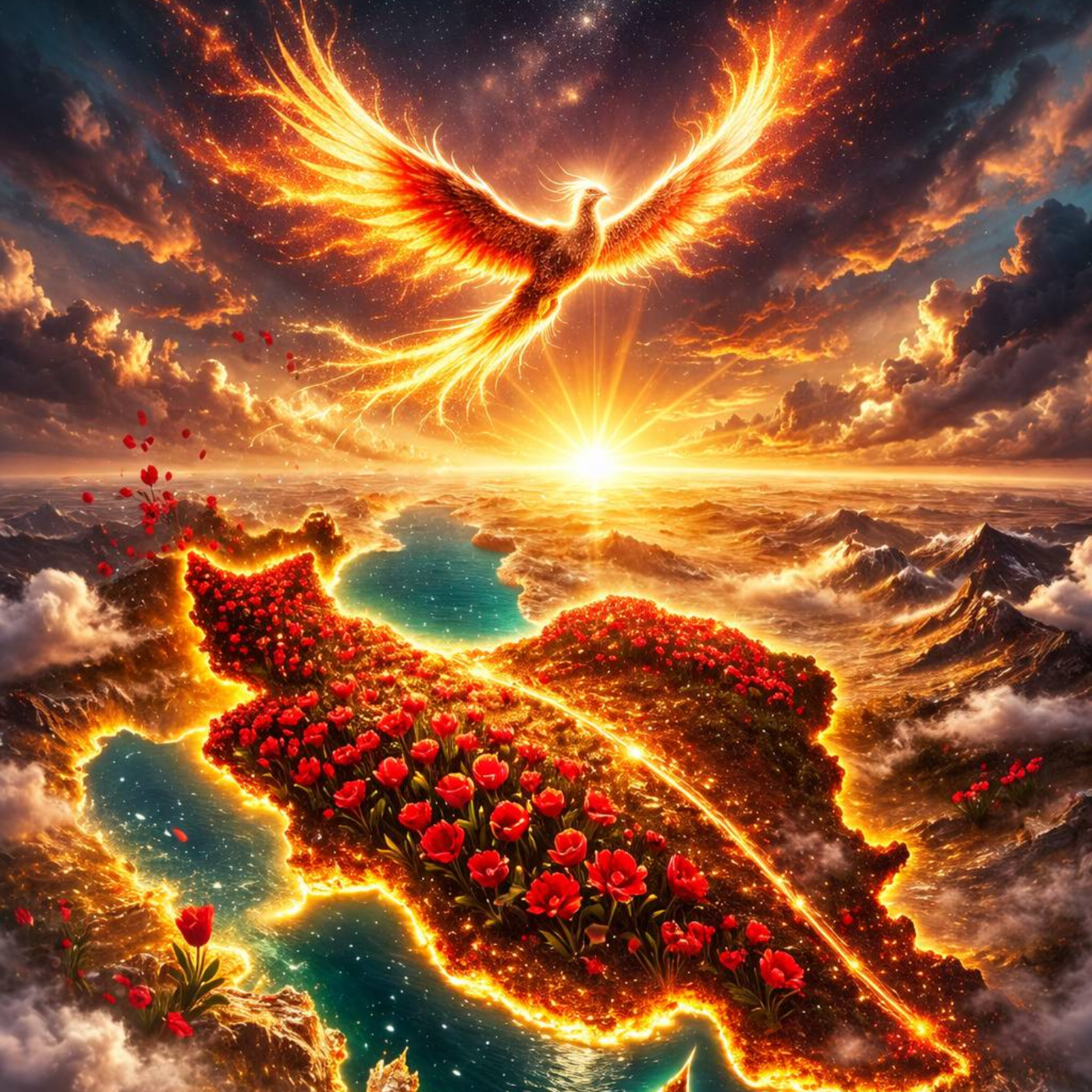 کاور سومین پر سیمرغ..سوگ جمعی