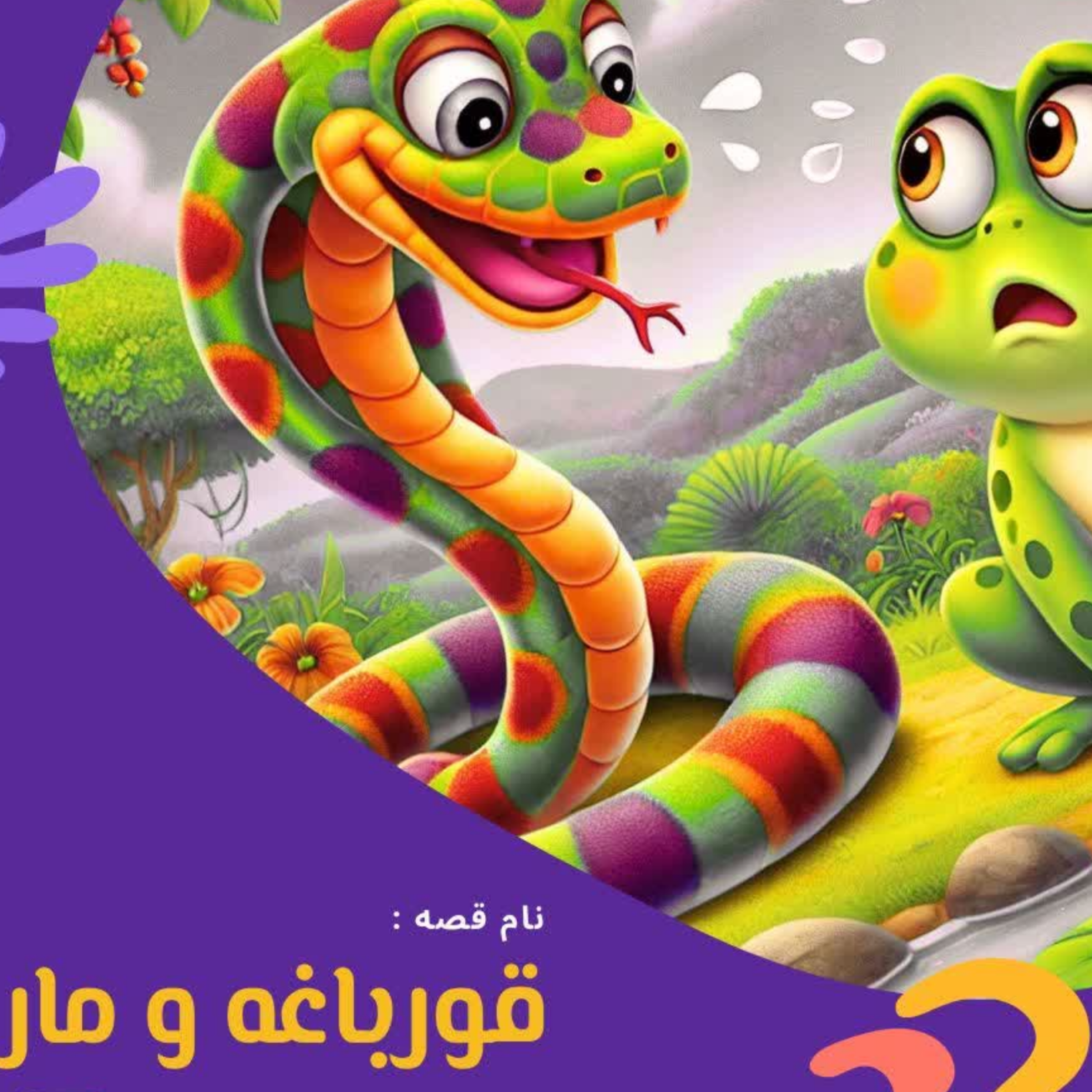 کاور قورباغه و مار