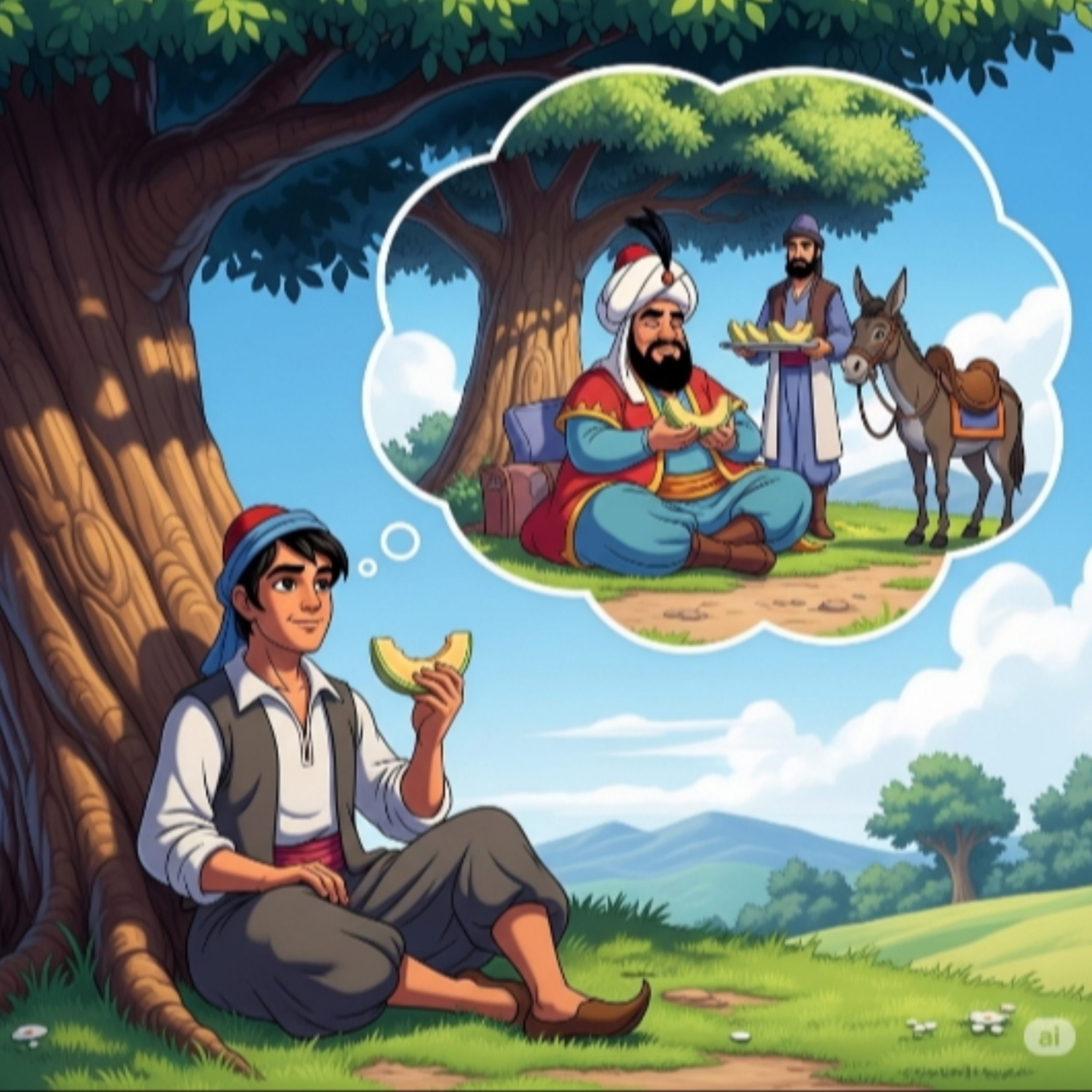 کاور ضرب المثل «نه خانی آمده، نه خانی رفته»