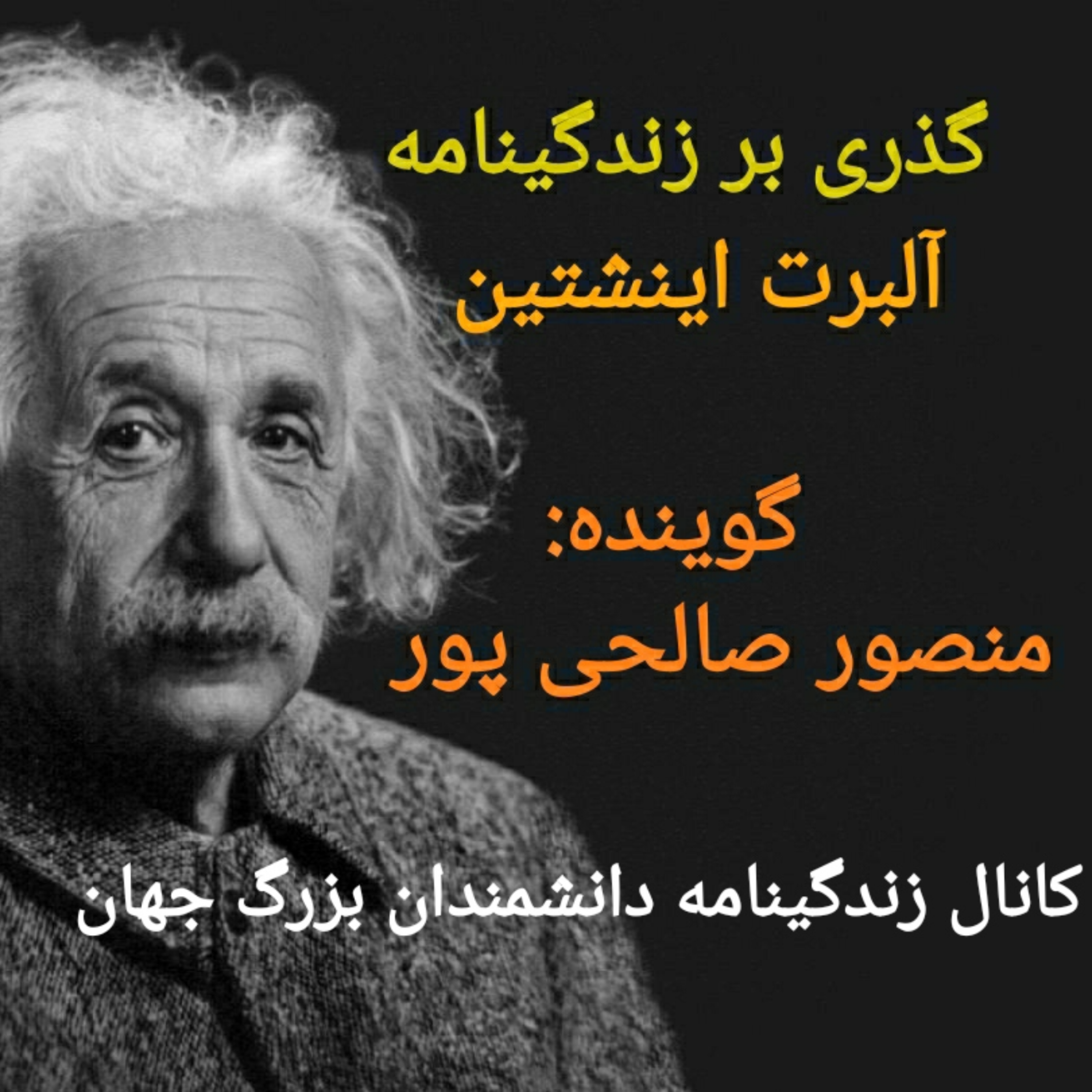 کاور زندگینامه آلبرت اینشتین