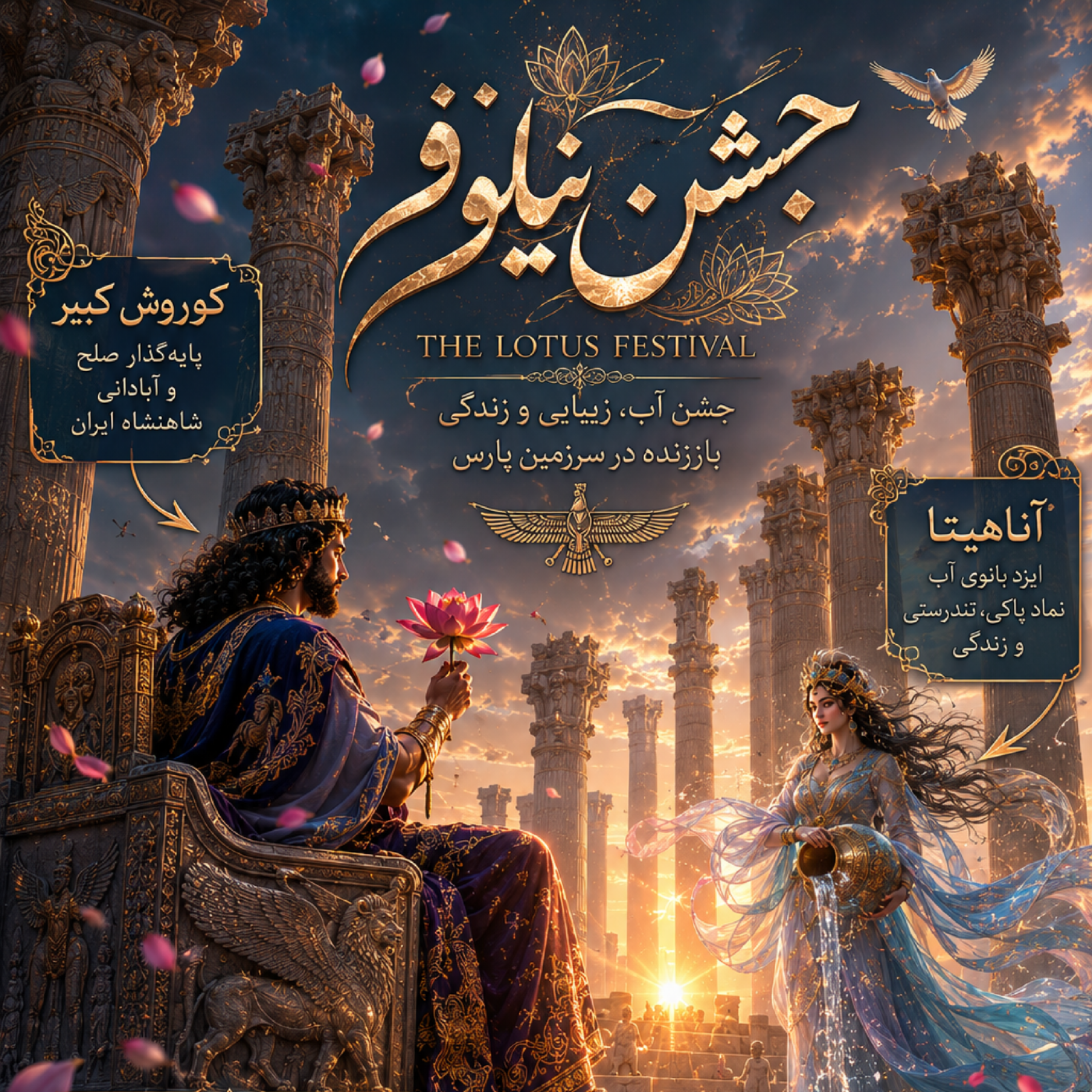 کاور جشن نیلوفر