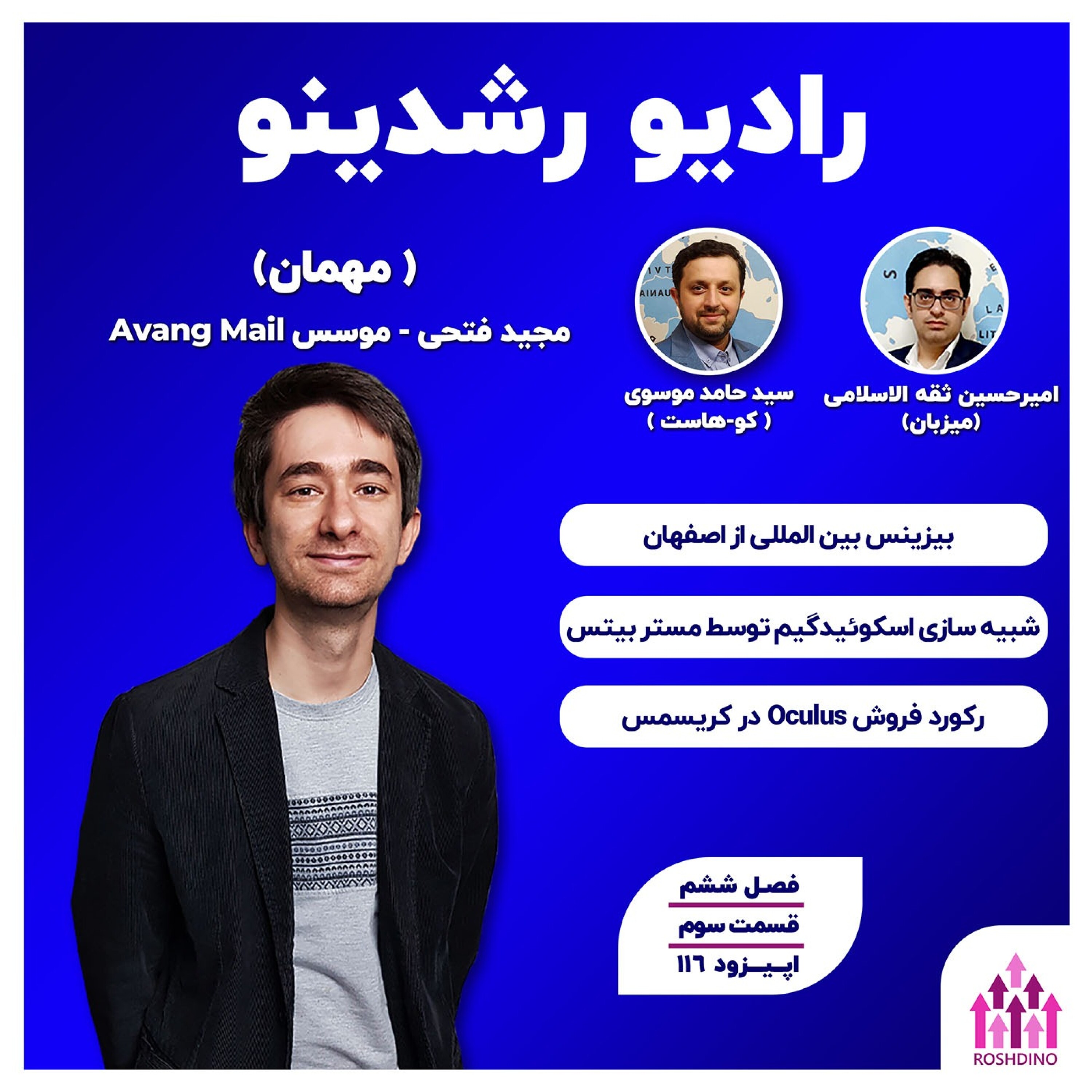 6-3: بیزینس بین المللی از اصفهان (مجید فتحی - موسس آونگ)