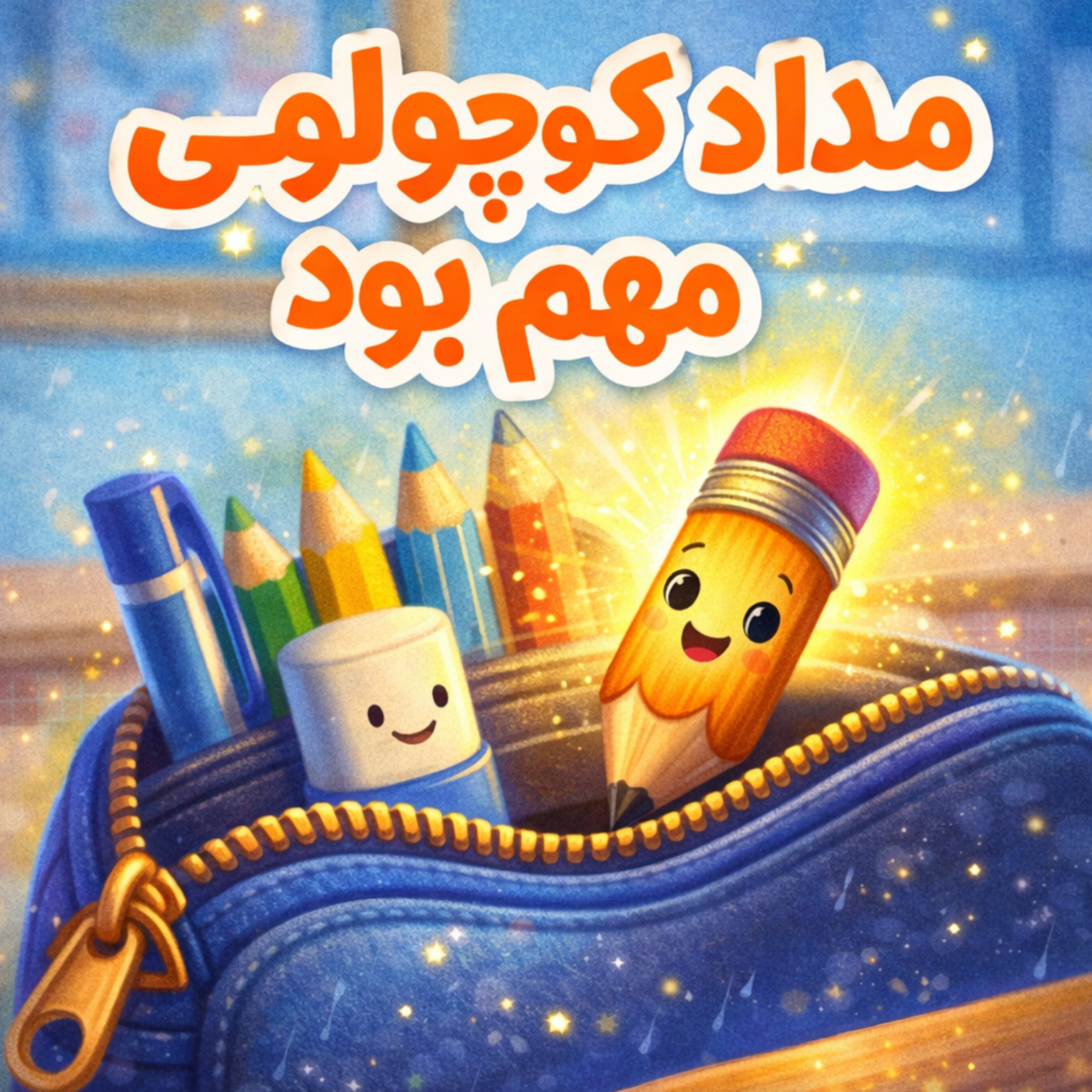 کاور مداد کوچولو آراد