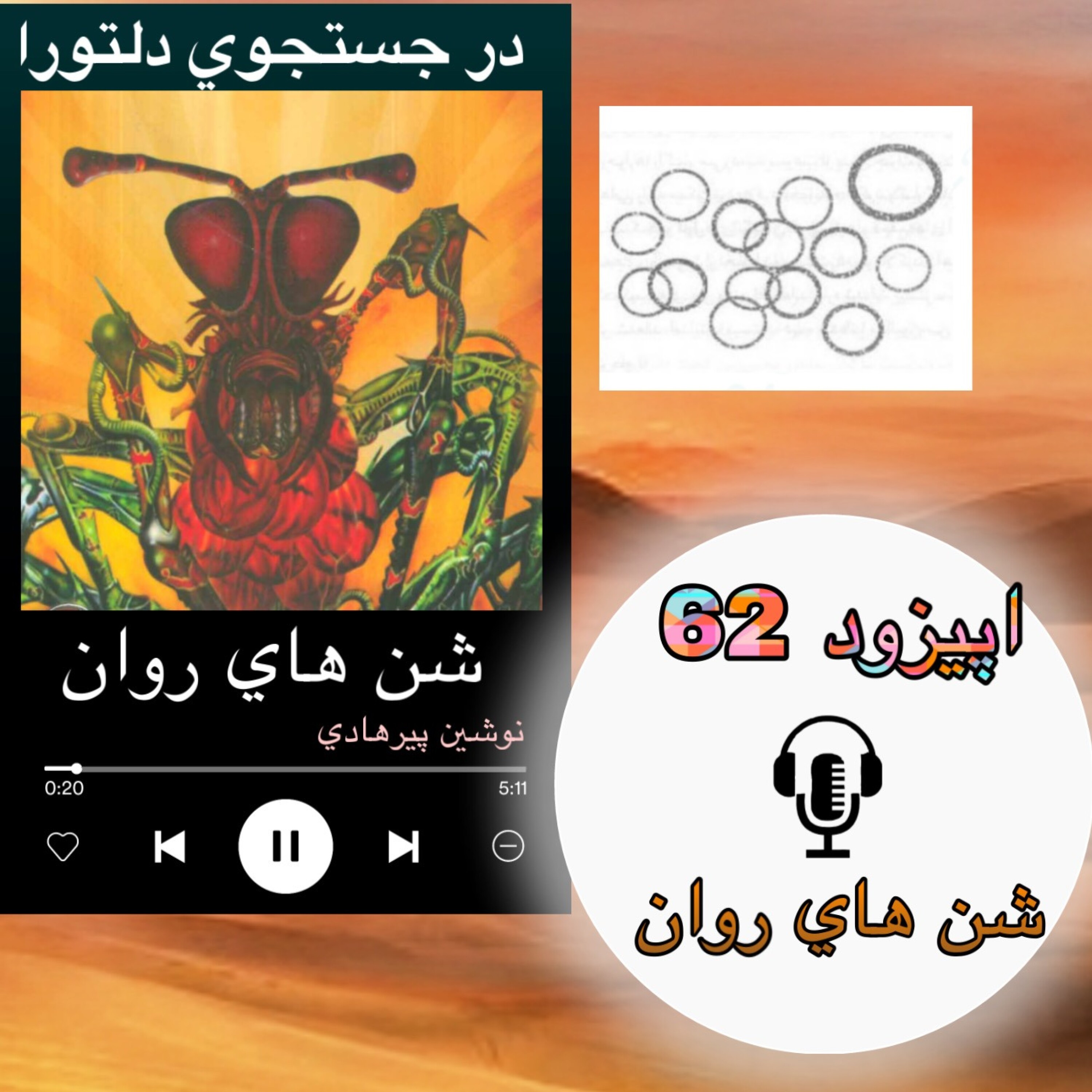 کاور کتاب صوتی شنهای روان- شنهای روان 62
