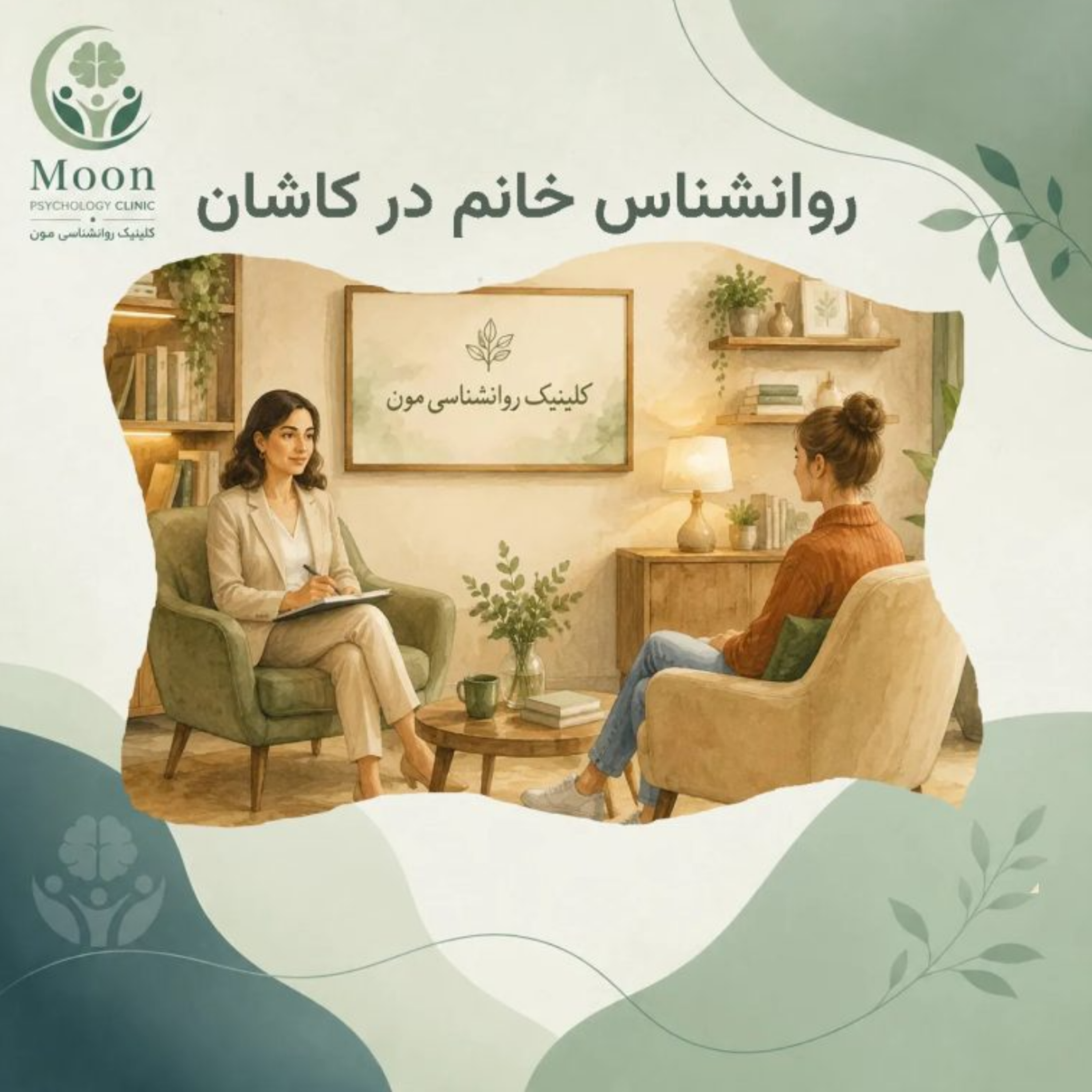 کاور روانشناس خانم در کاشان