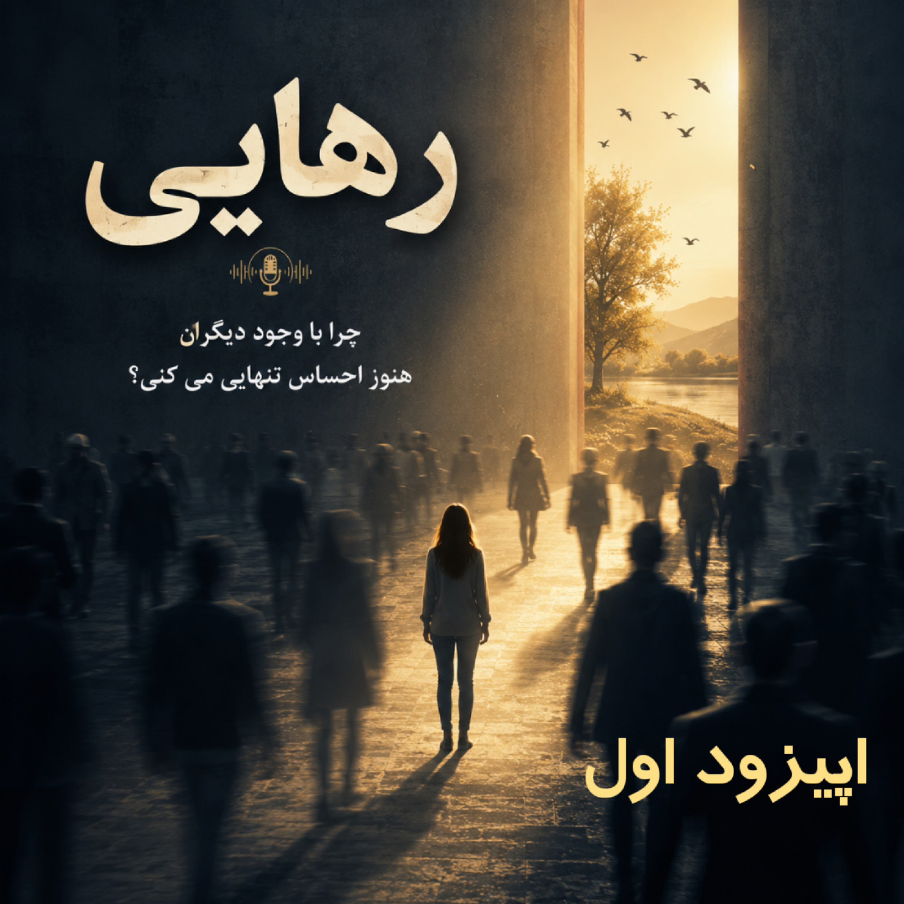 کاور رهایی (چرا با وجود دیگران هنوز احساس تنهایی می کنی؟)