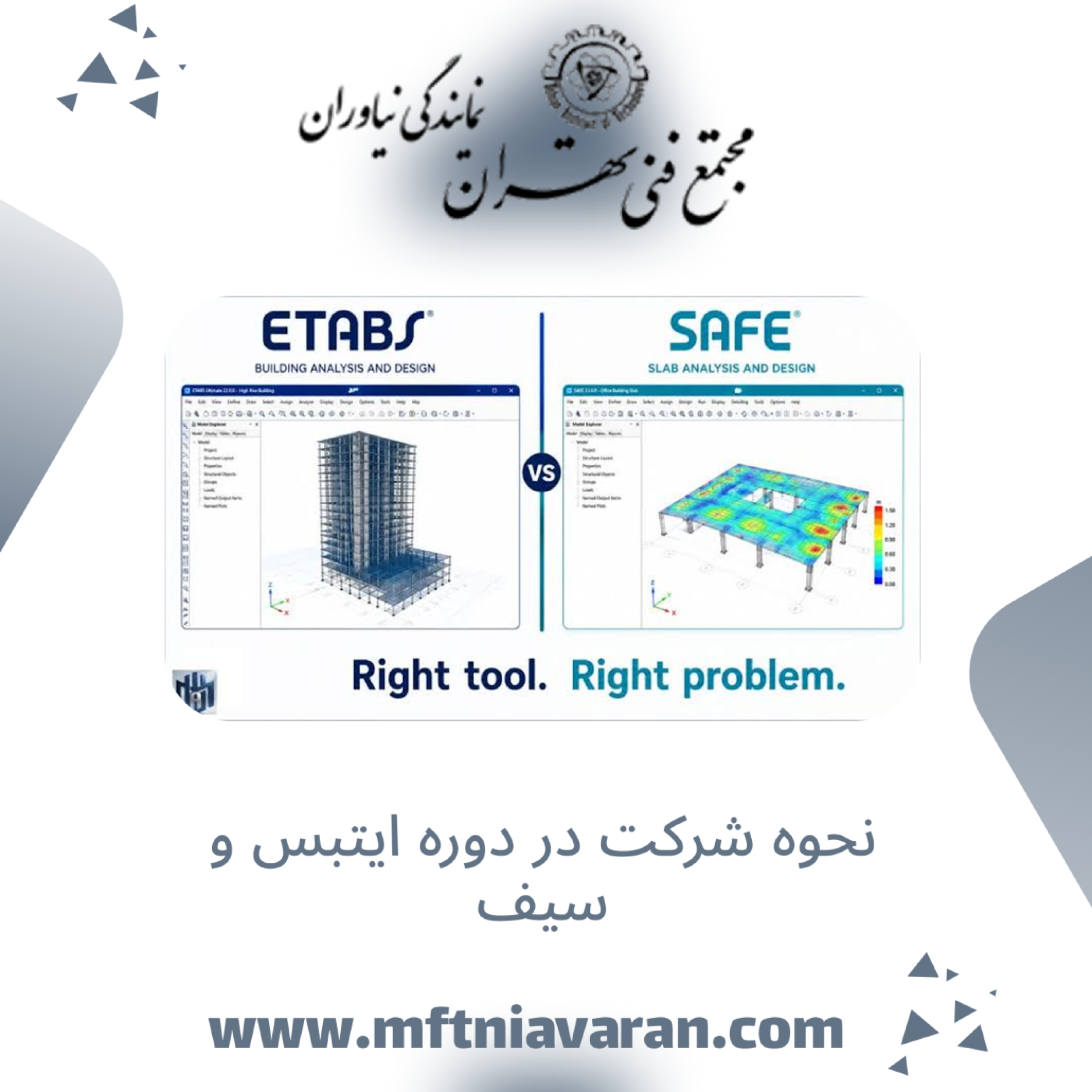 کاور نحوه شرکت در دوره ایتبس و سیف