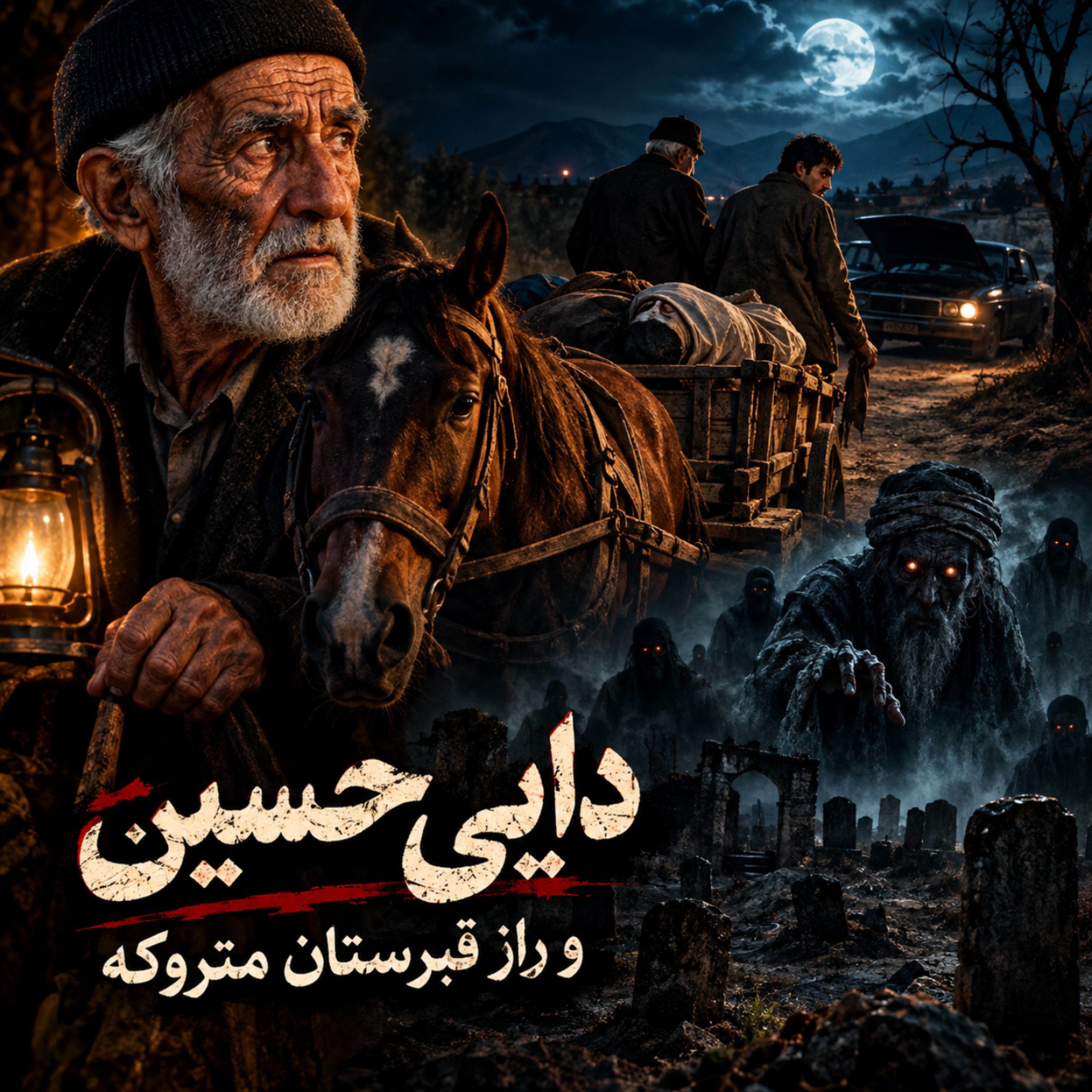 کاور خاطرات ترسناک دایی حسین