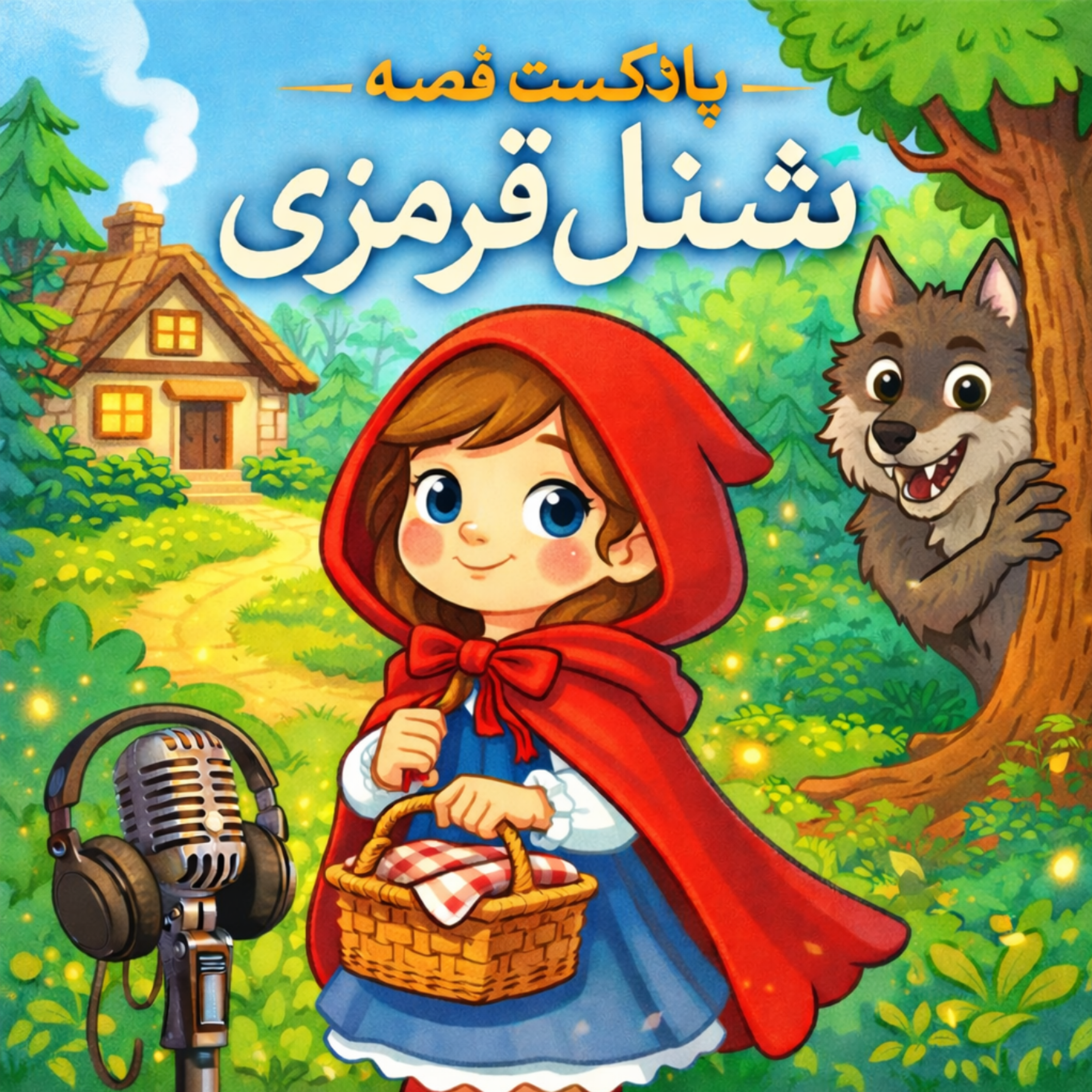 کاور قصه شنل قرمزی