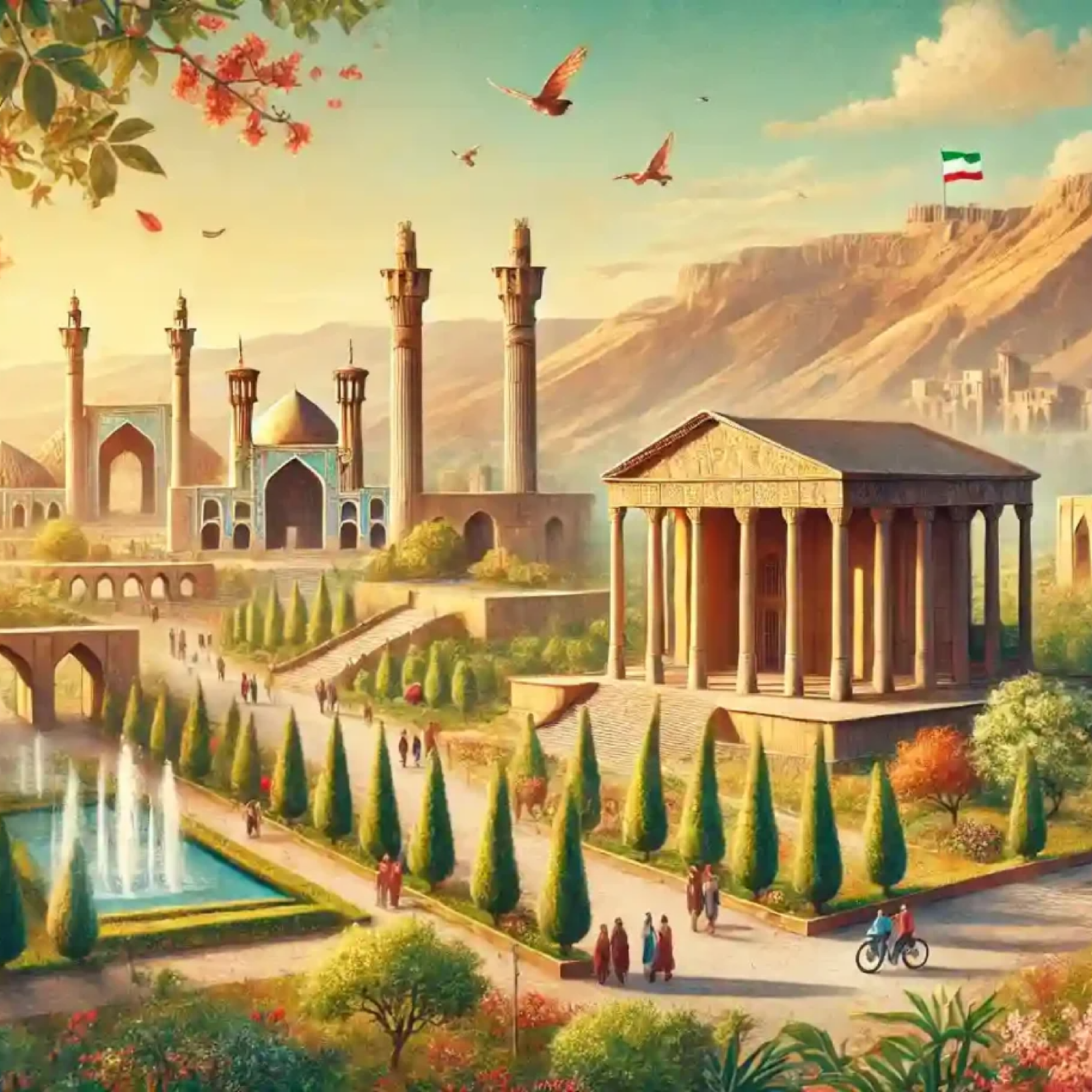کاور راهنمای سفر به شیراز