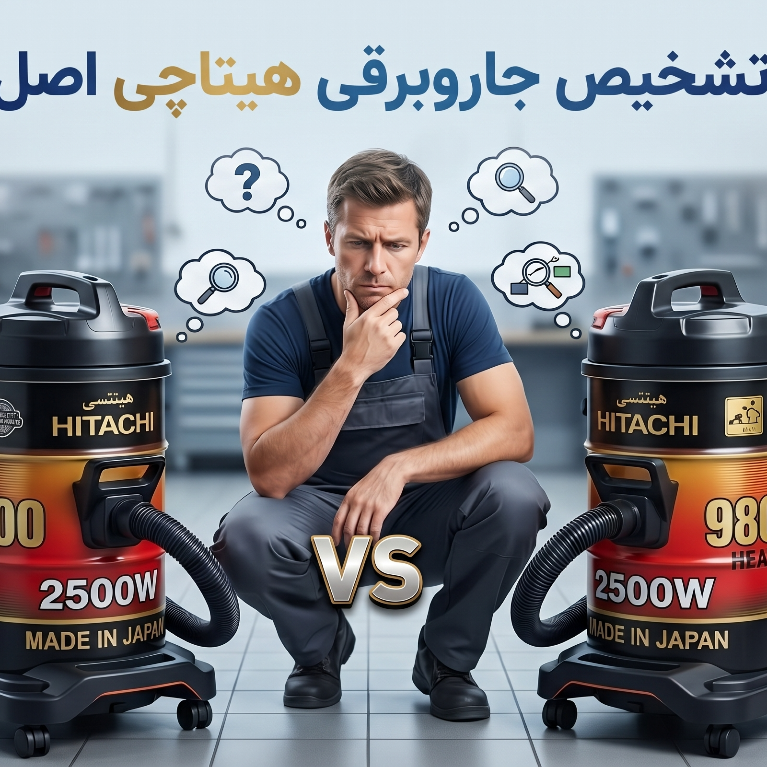کاور تشخیص جاروبرقی هیتاچی اصل