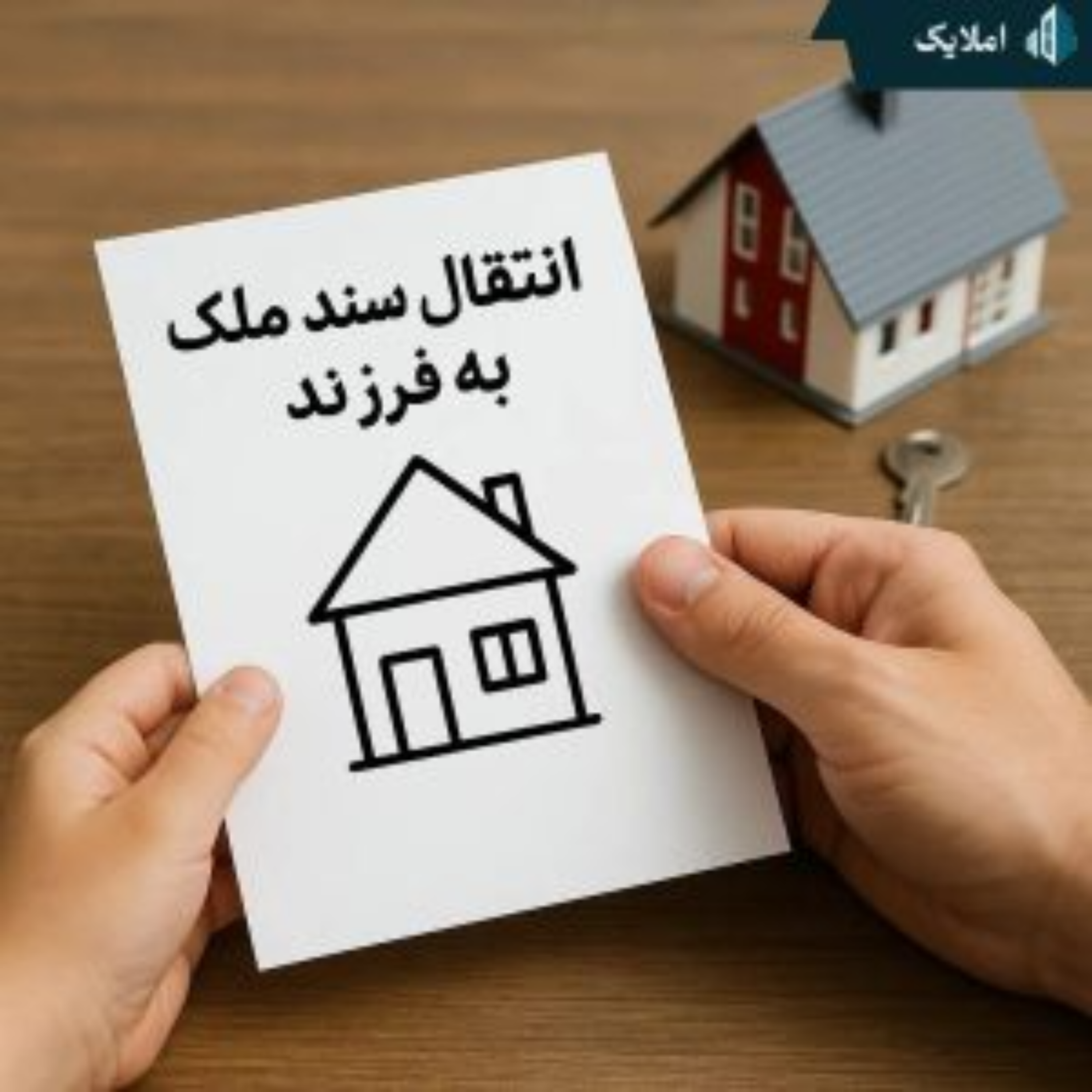 کاور انتقال سند ملک به فرزند