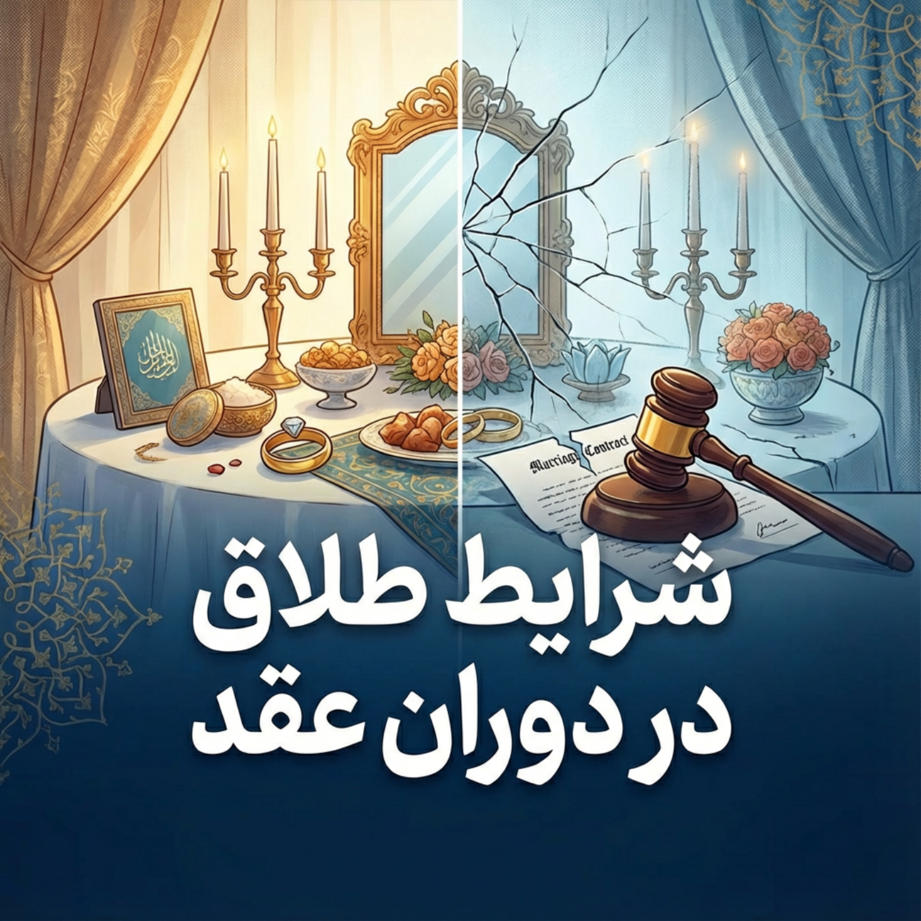 کاور شرایط طلاق در دوران عقد