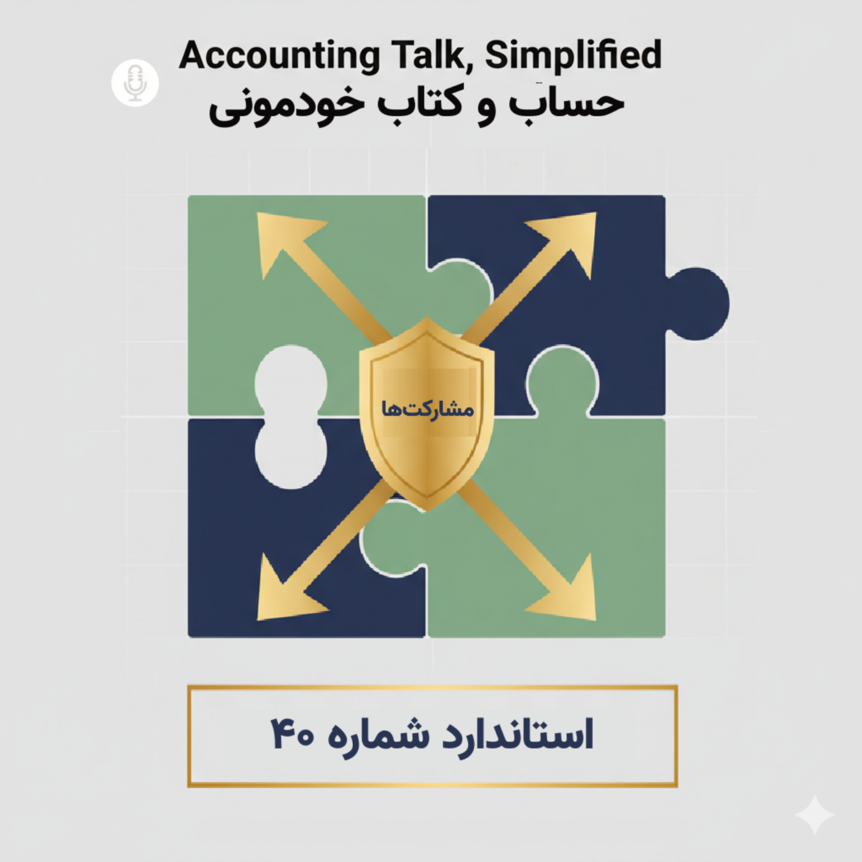 استاندارد شماره 40 حسابداری – مشارکت‌ها