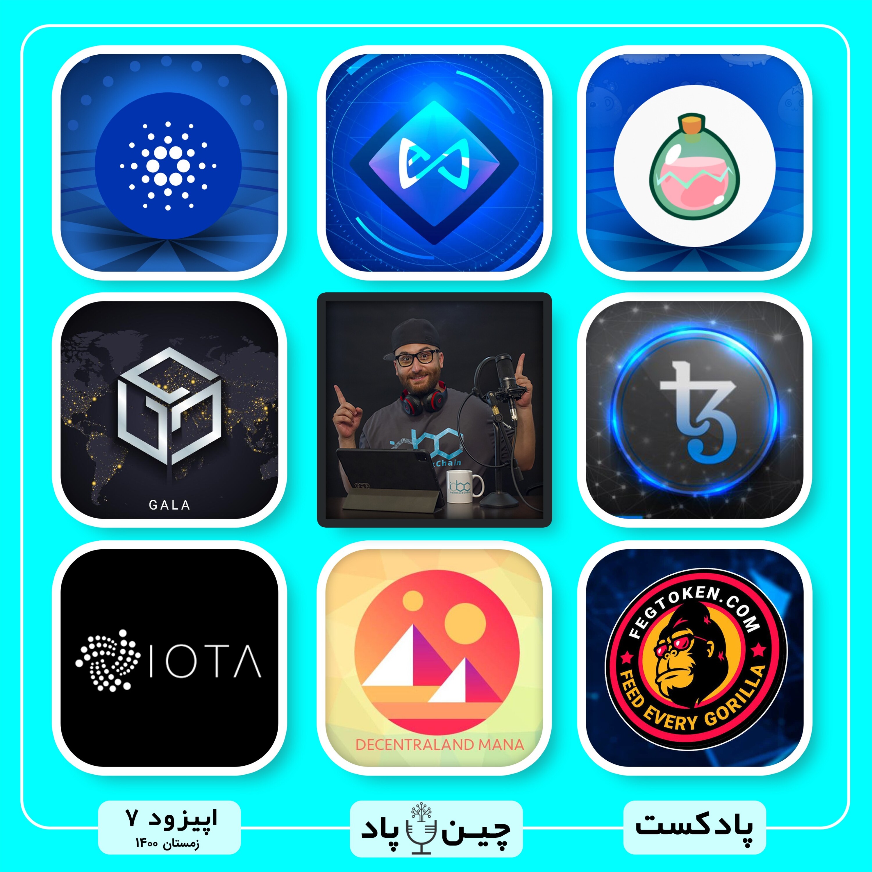 از افزایش تلاش‌ها برای توکن سوزی شیبا اینو تا راه اندازی پروژه دیفای تمام هوشمند فگ توکن و جهش قیمت پروژه های متاورسی گالا.اکسی.اس ال پی و مانا تا رشد چشمگیر تعداد قراردادهای هوشمند کاردانو و تزوس episode artwork