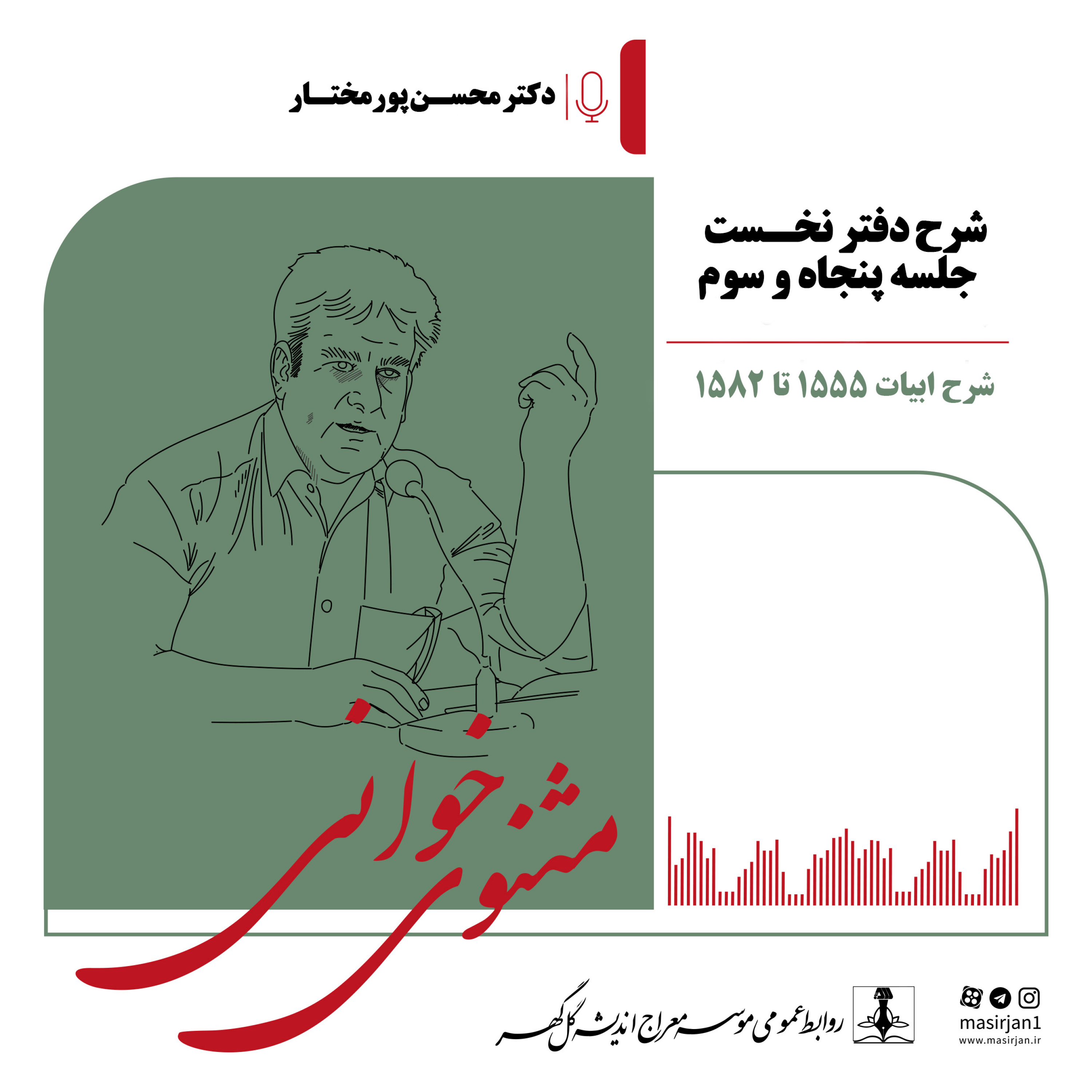 کاور شرح دفتر نخست مثنوی.جلسه 53