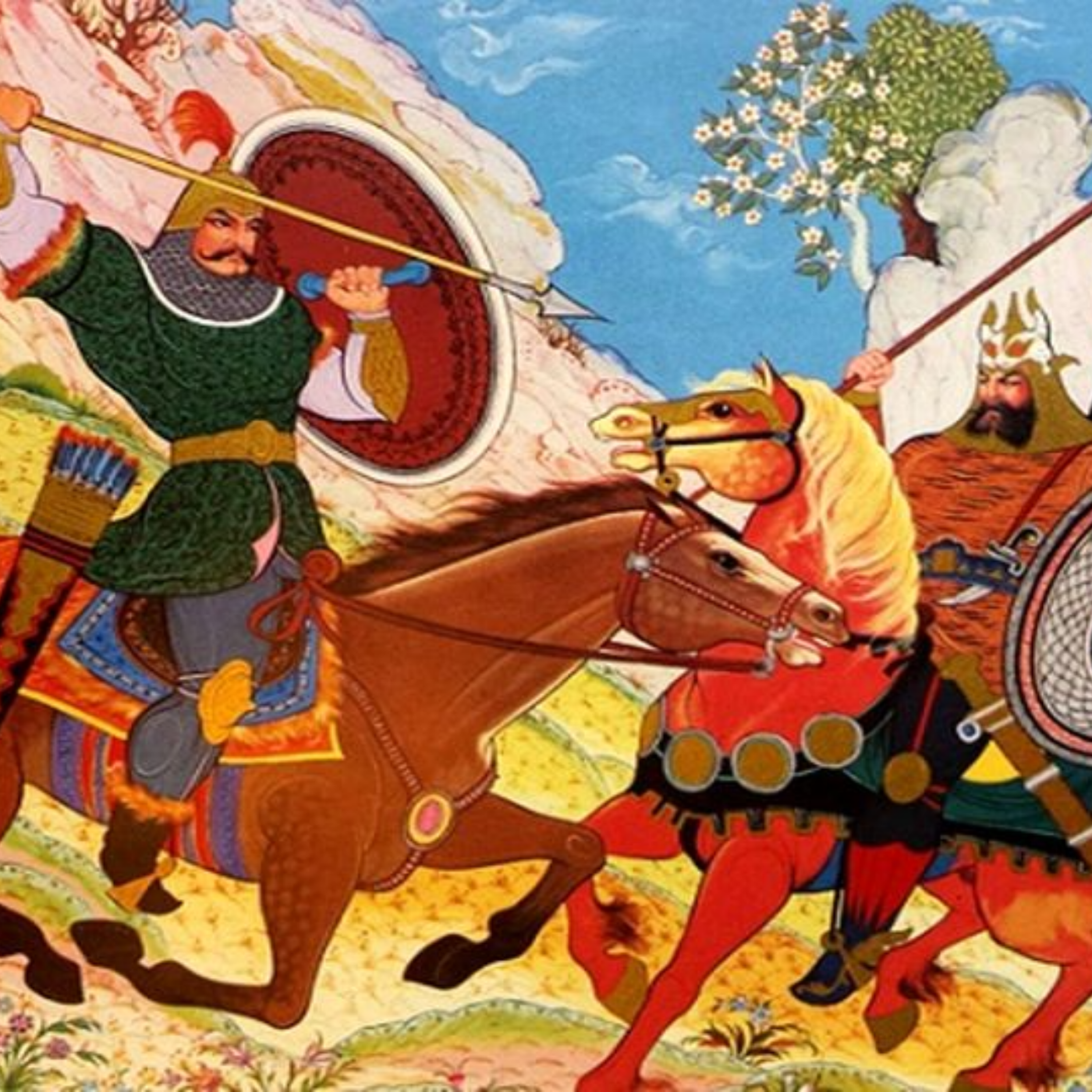 کاور نشست 131 (گفتار اندر نامه نیشتن شاه کیخسرو به رستم)