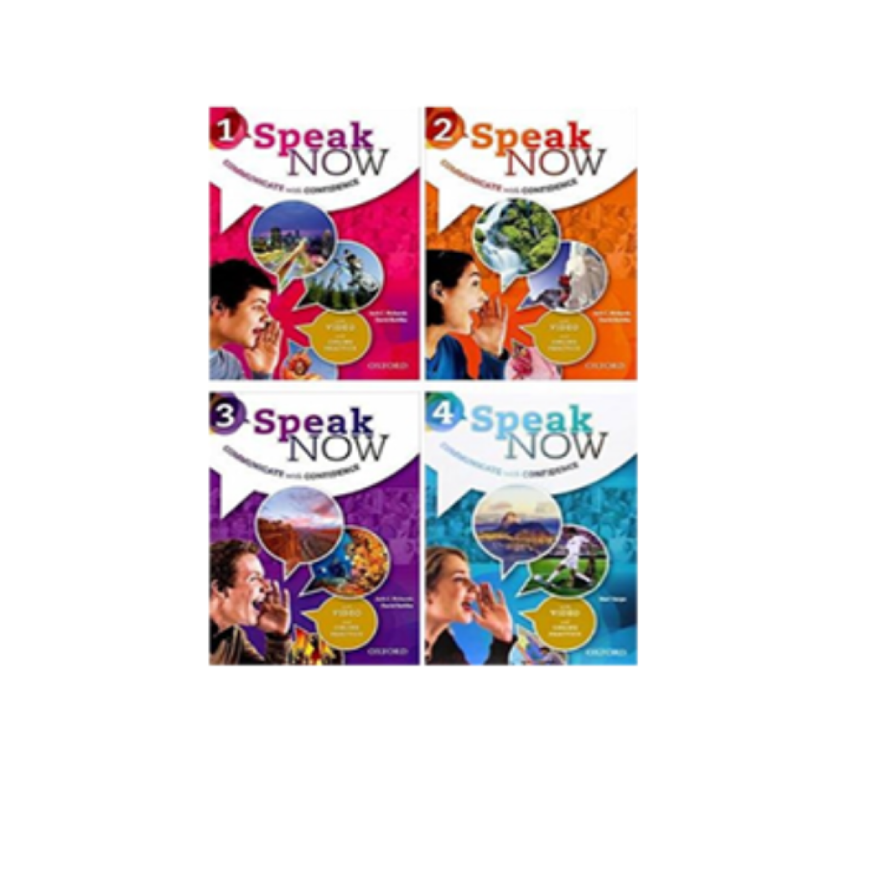 کاور معرفی سری کتاب Speak now