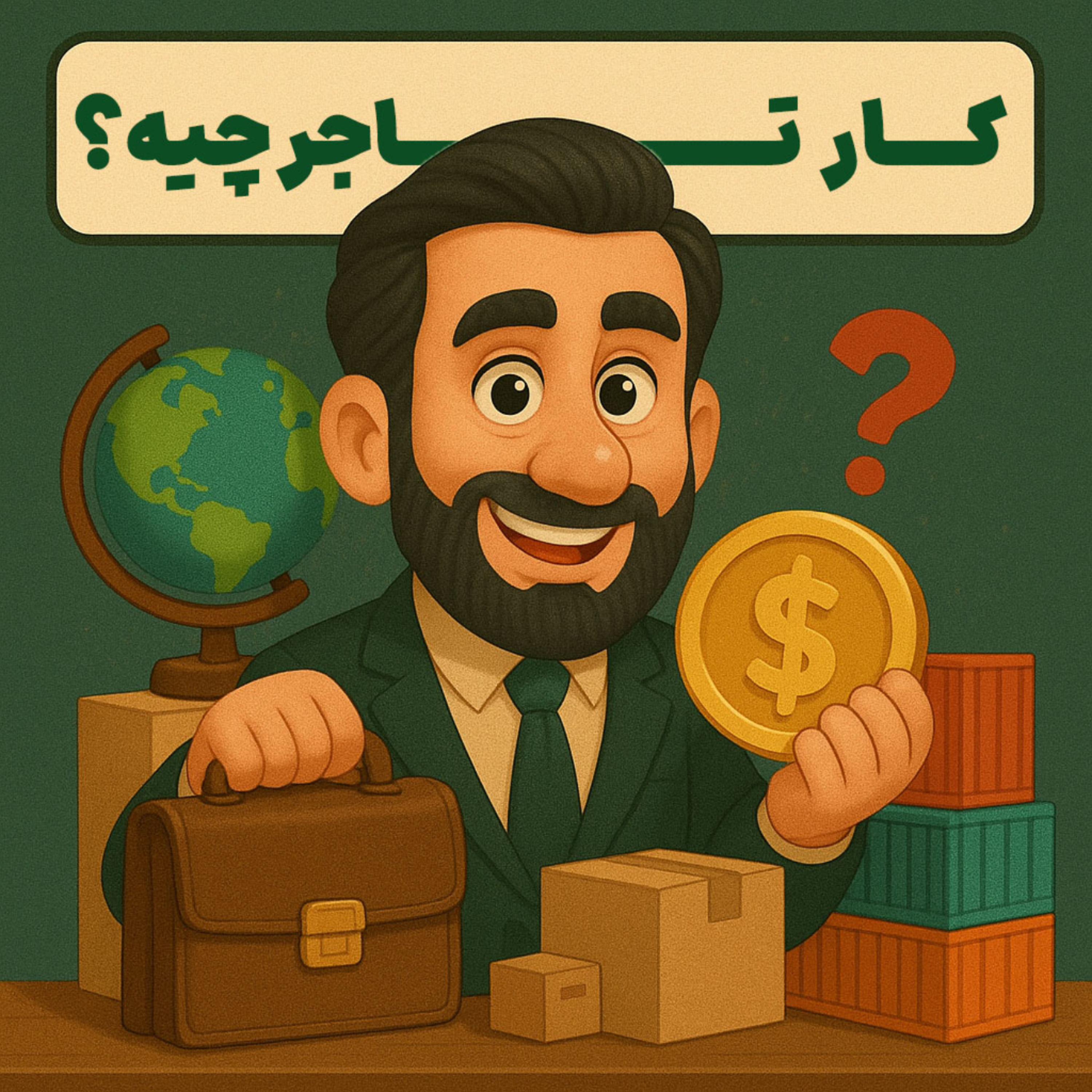 کاور تعریف کار برای یک تاجر - کار تاجر چیست؟