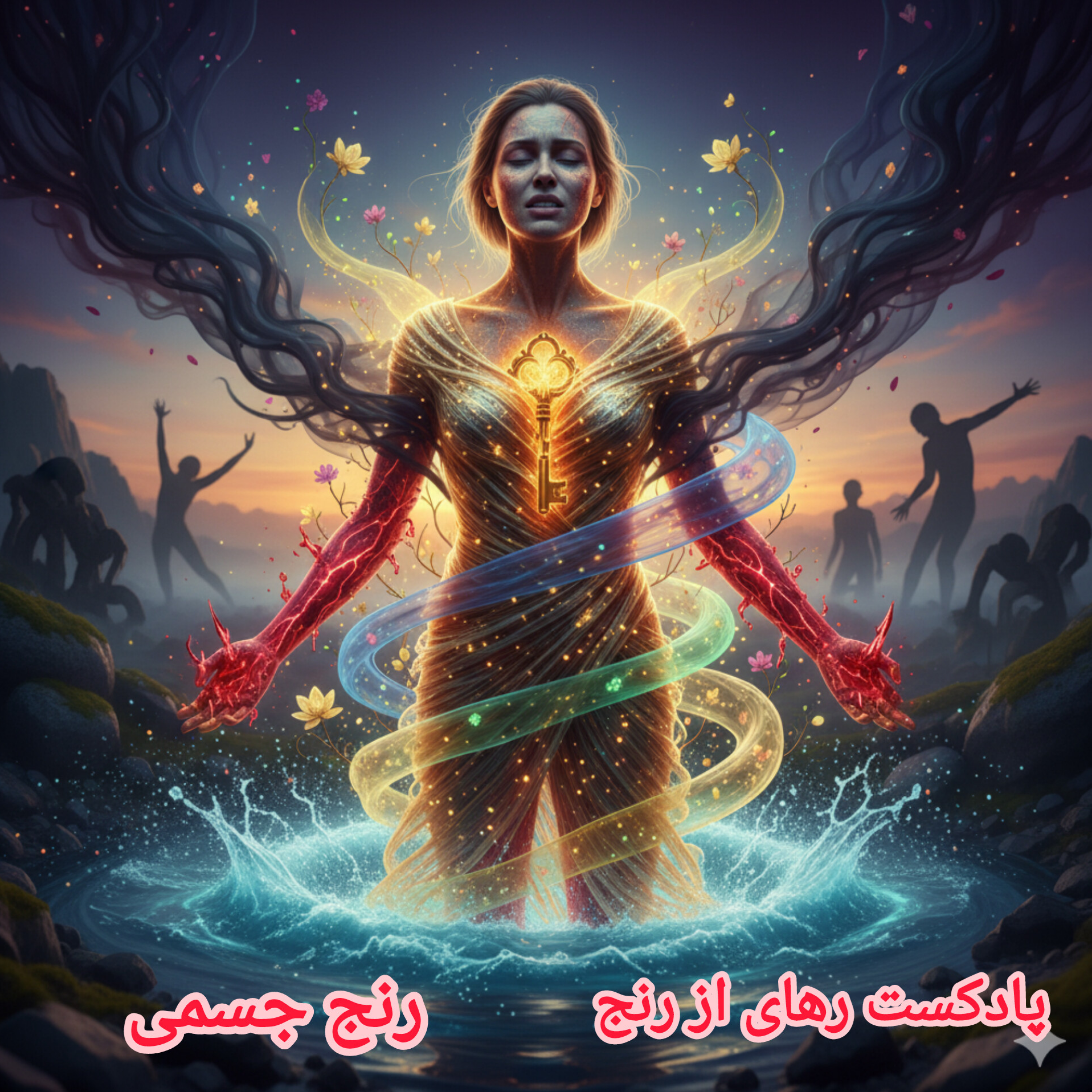 کاور اپیزود 2: پادکست رهایی از رنج (رنج جسمی)