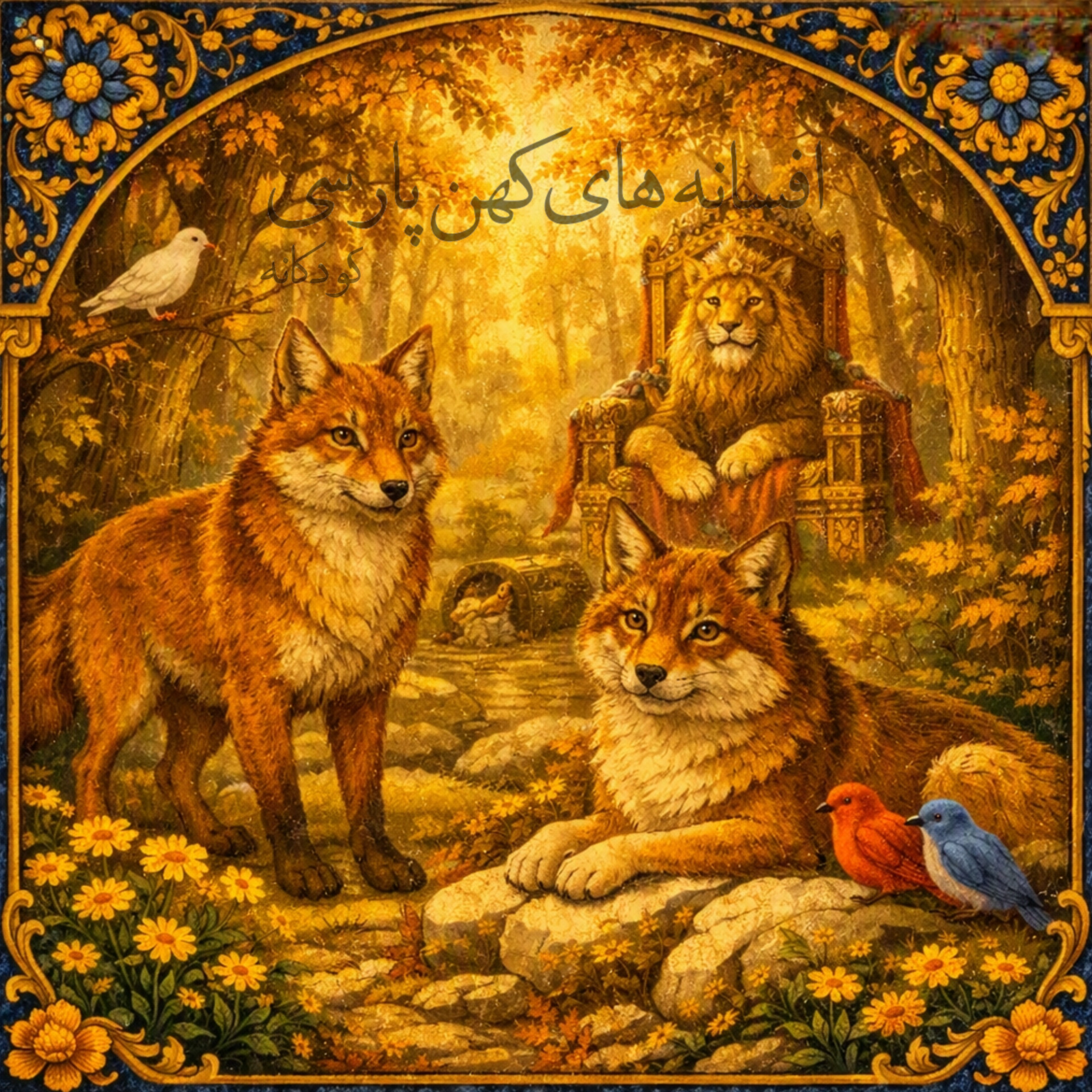 کاور کلیله و دمنه کودکانه - قسمت اول