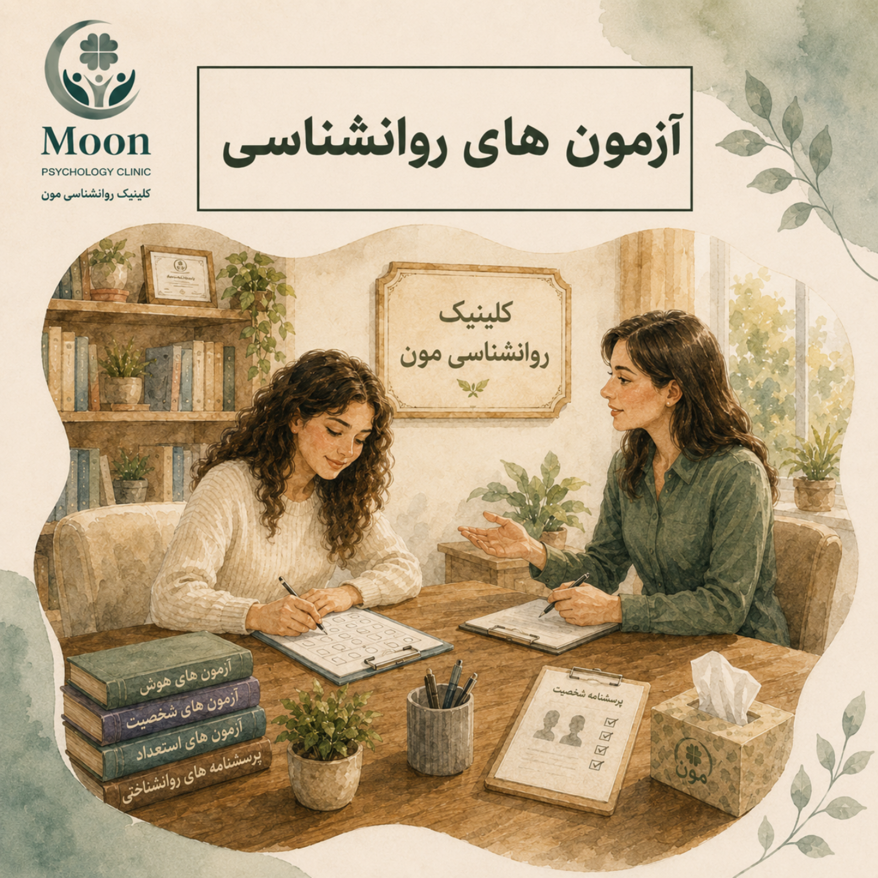 کاور آزمون‌های روانشناسی