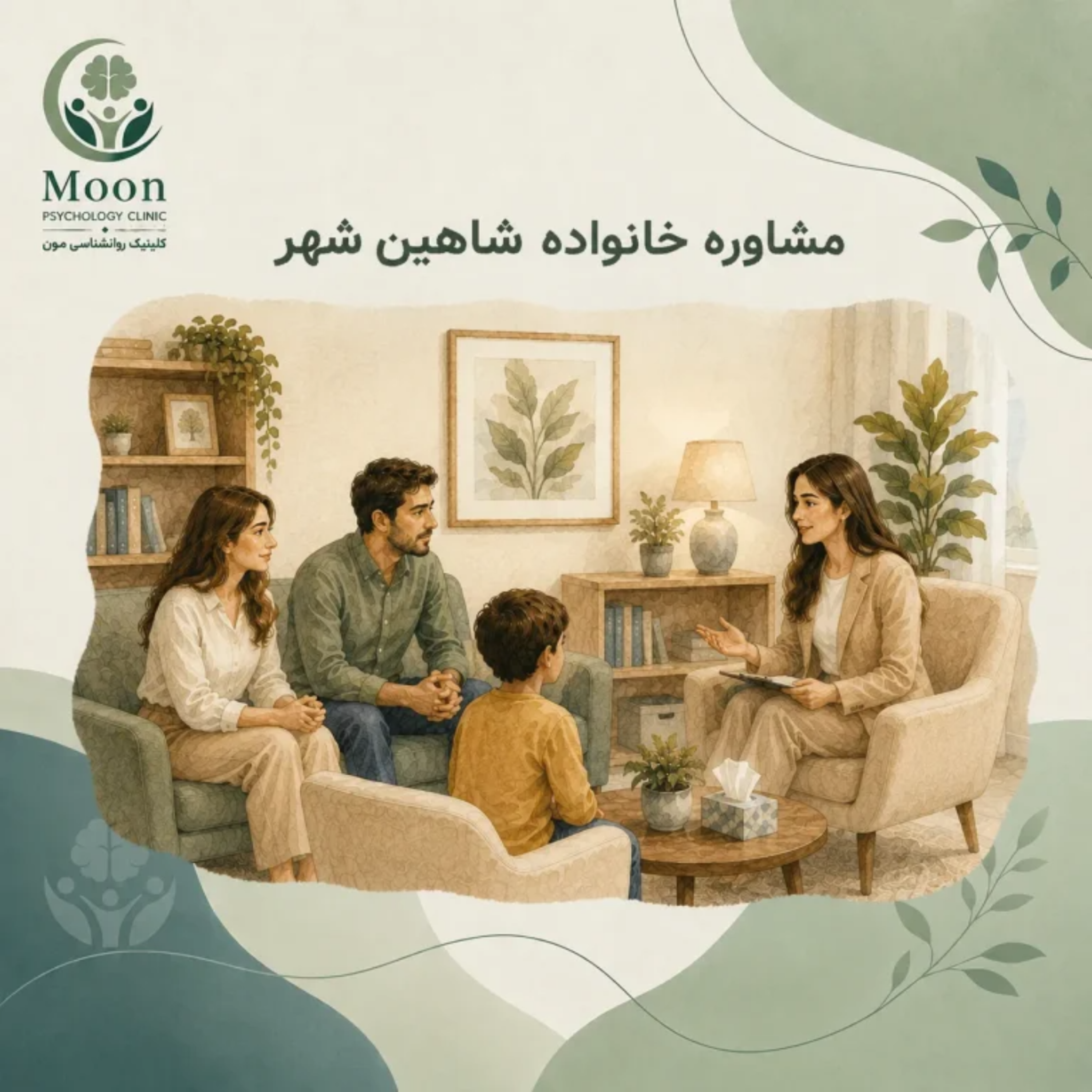 کاور مشاوره خانواده شاهین شهر