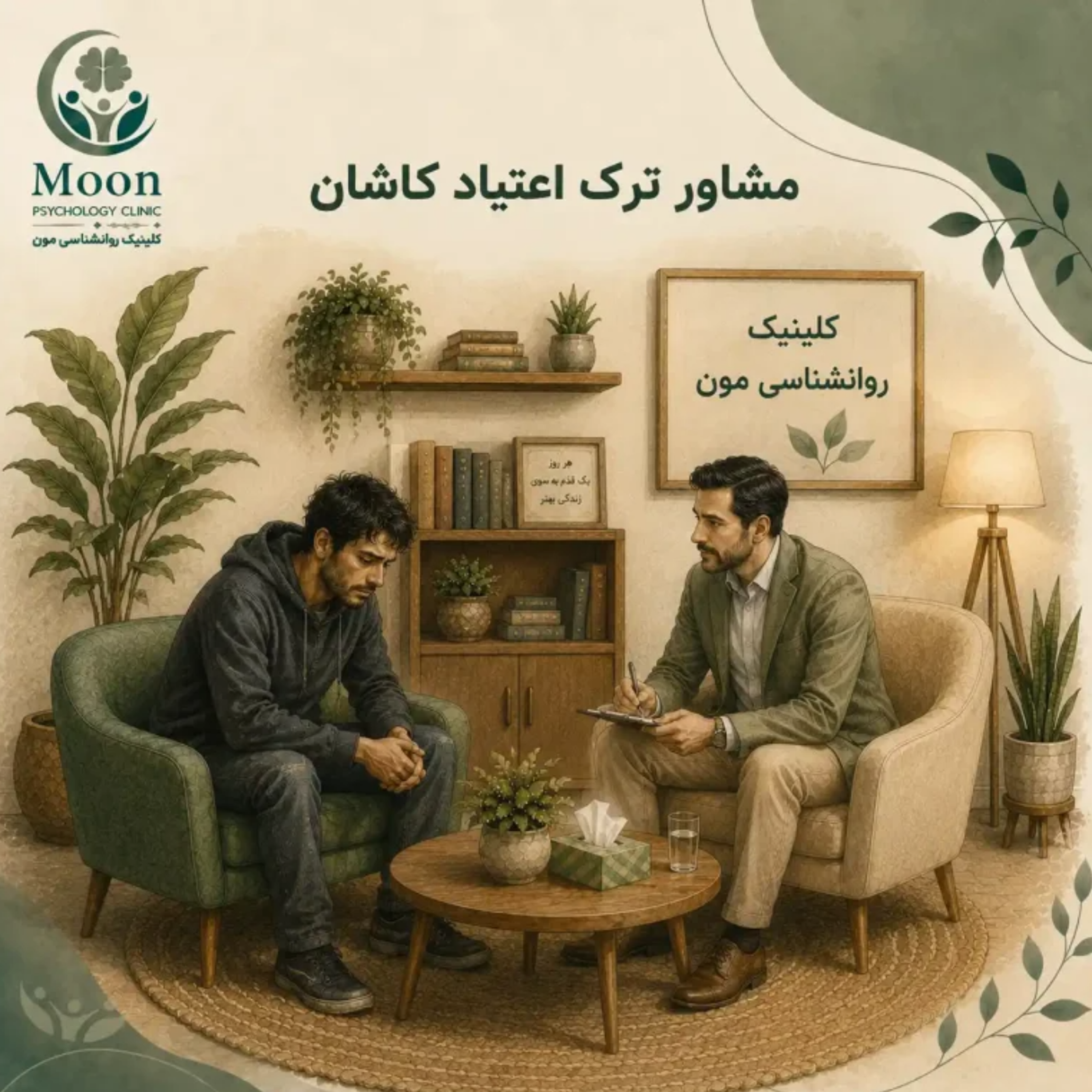 کاور مشاوره ترک اعتیاد کاشان