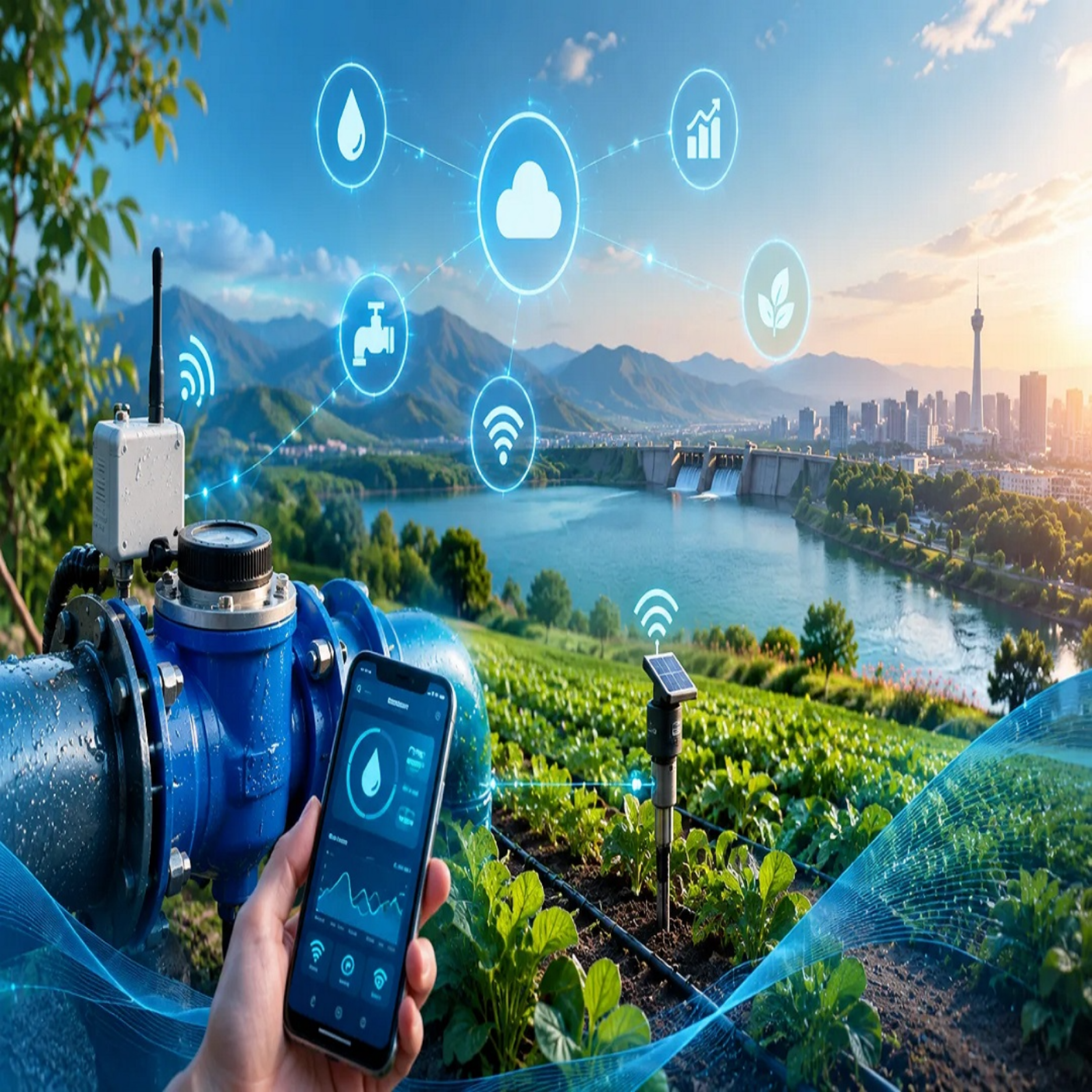 کاور اینترنت اشیا چگونه مدیریت آب را هوشمند می‌کند؟