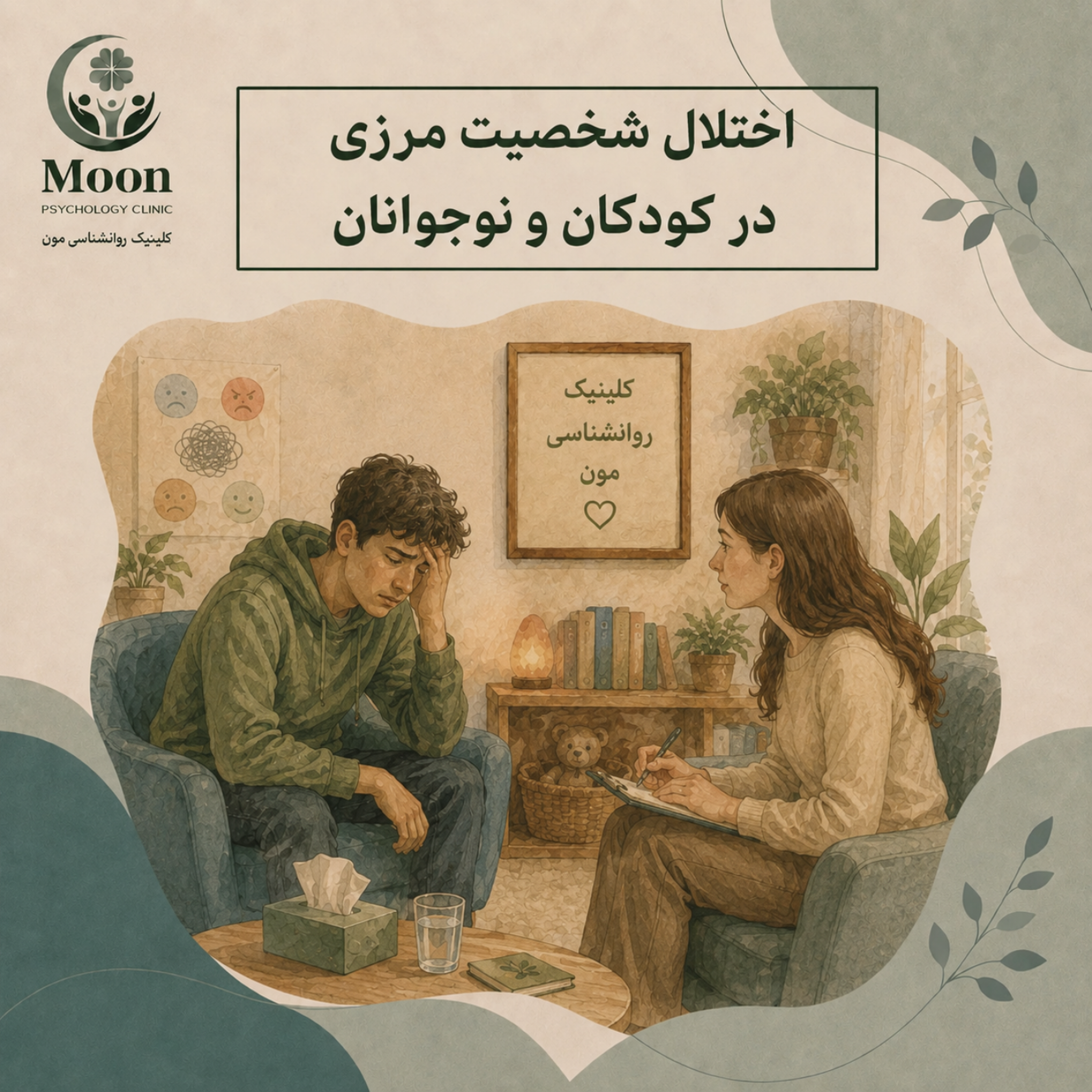 کاور اختلال شخصیت مرزی در کودکان و نوجوانان