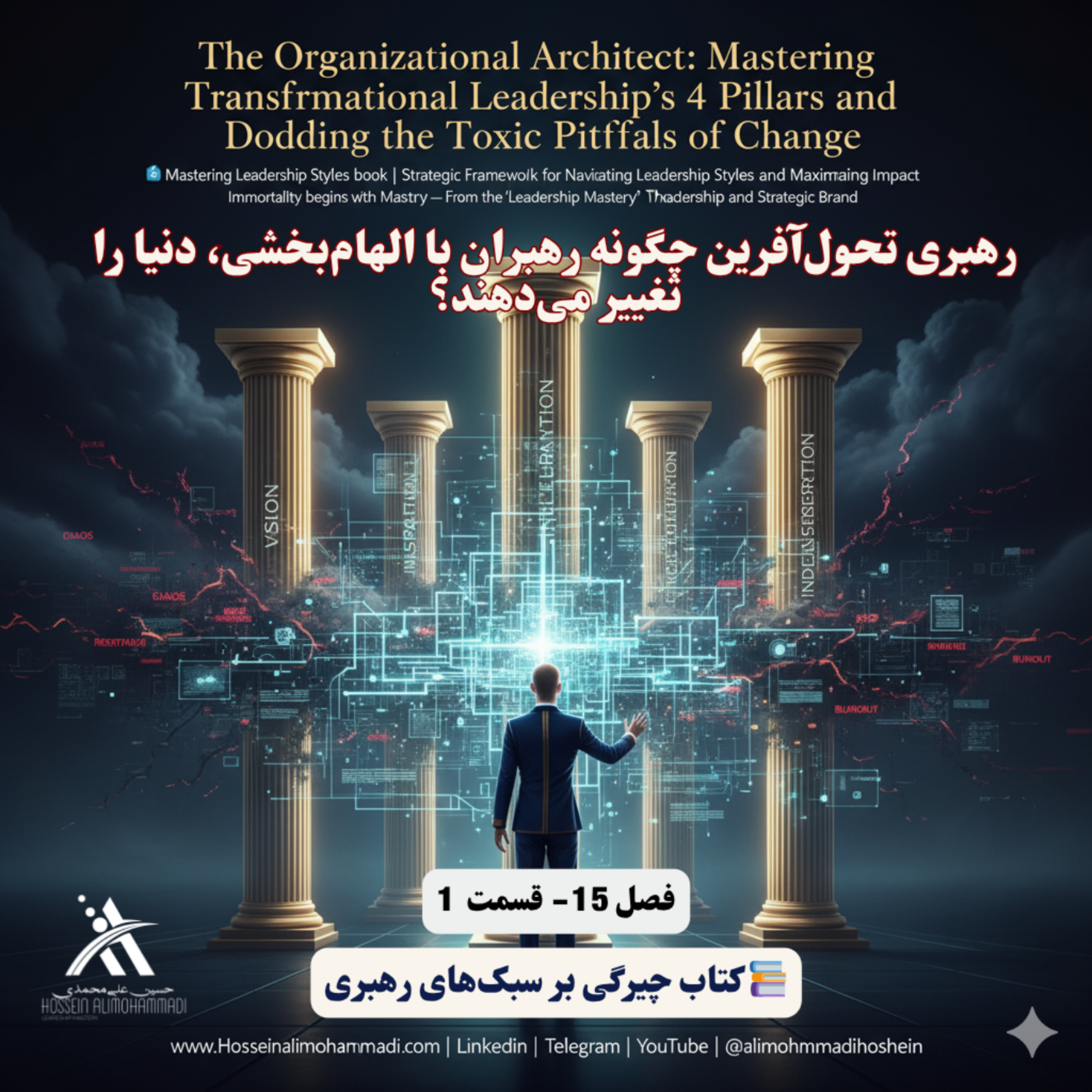 کاور رهبری تحول‌آفرین چگونه رهبران با الهام‌بخشی، دنیا را تغییر می‌دهند؟