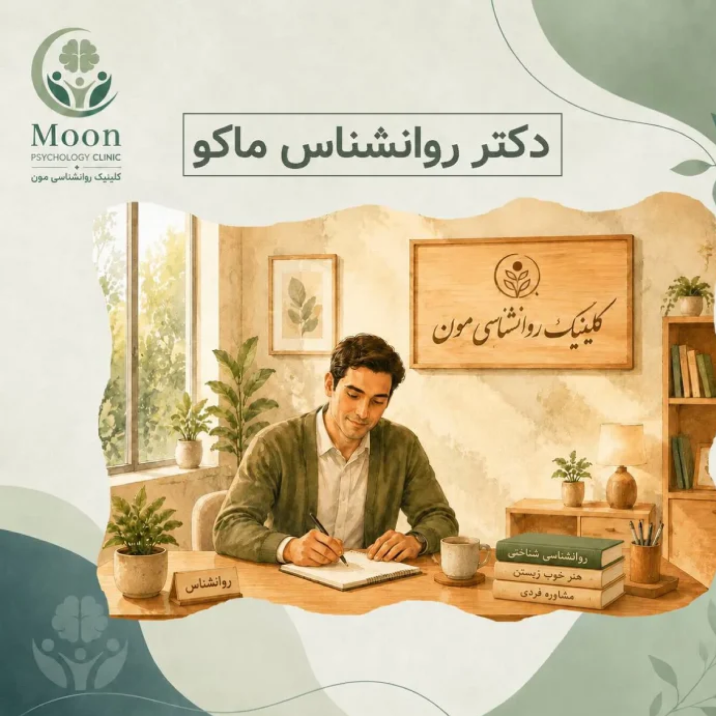 کاور دکتر روانشناس ماکو