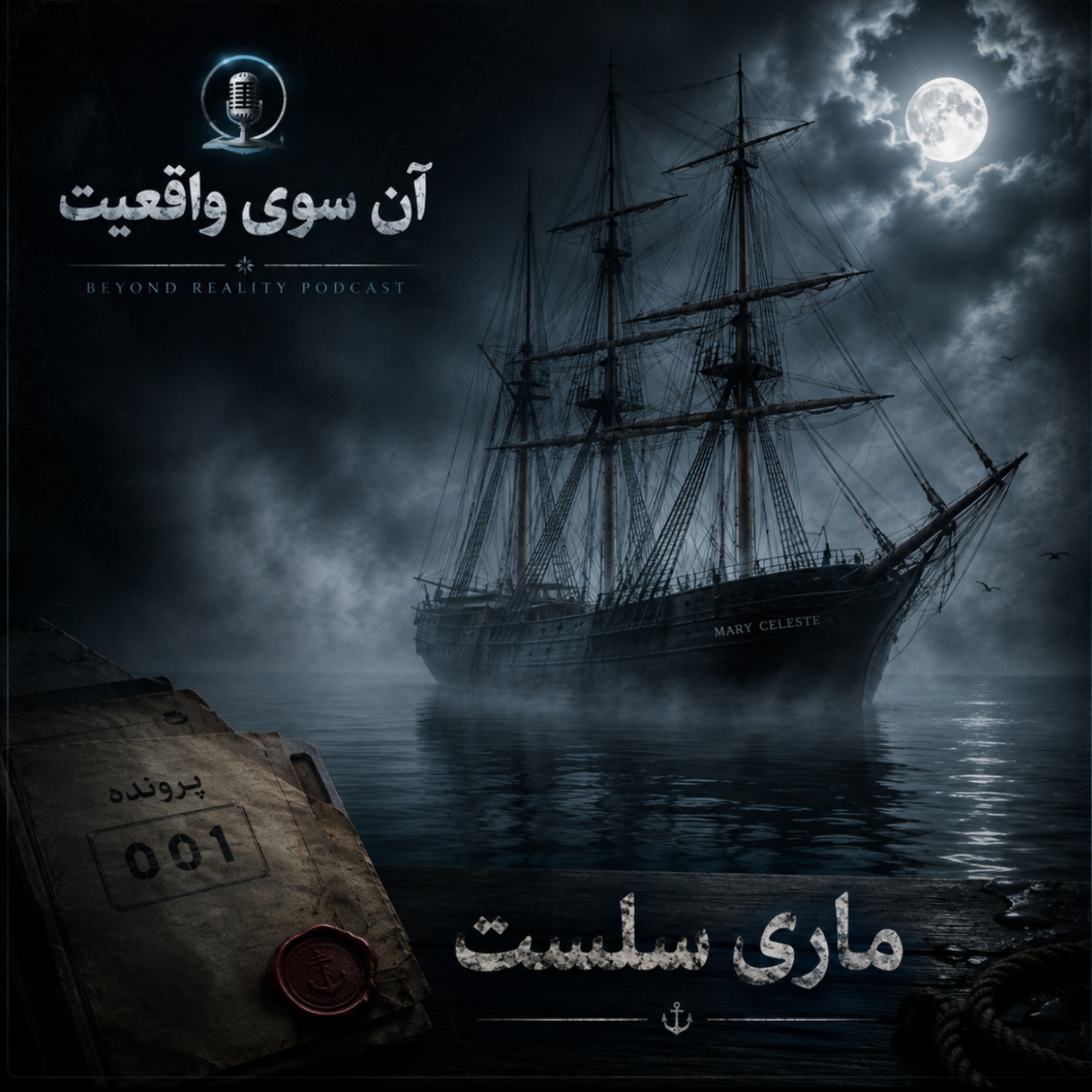 کاور «ماری سلست | کشتی ارواح (Mary Celeste)»