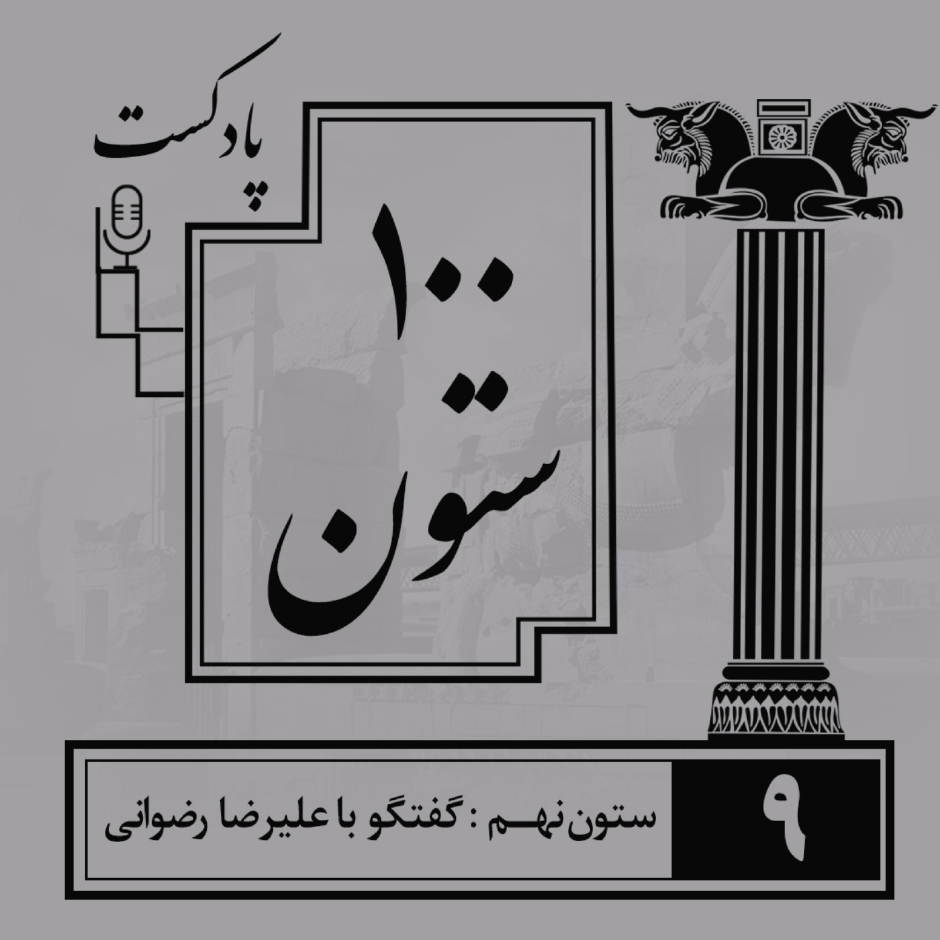 کاور ستون نهم : گفتگو با دکتر علیرضا رضوانی