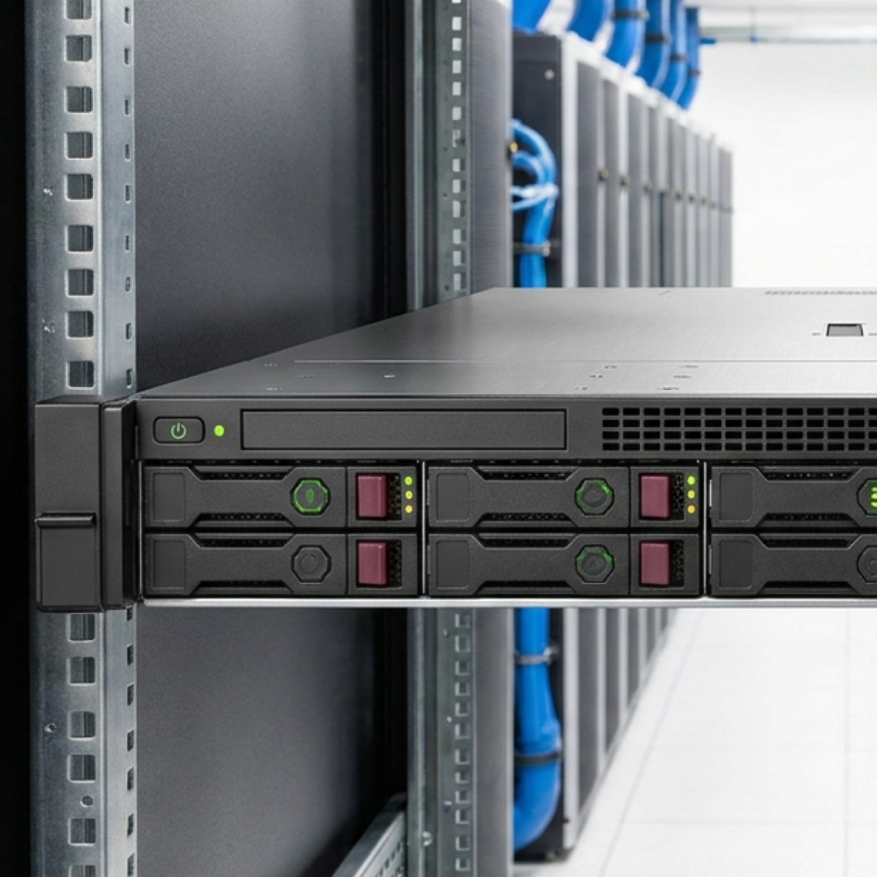 کاور سرور HPE ProLiant DL380 Gen9 E5-2667v4 با 32GB RAM و P440ar 8SFF