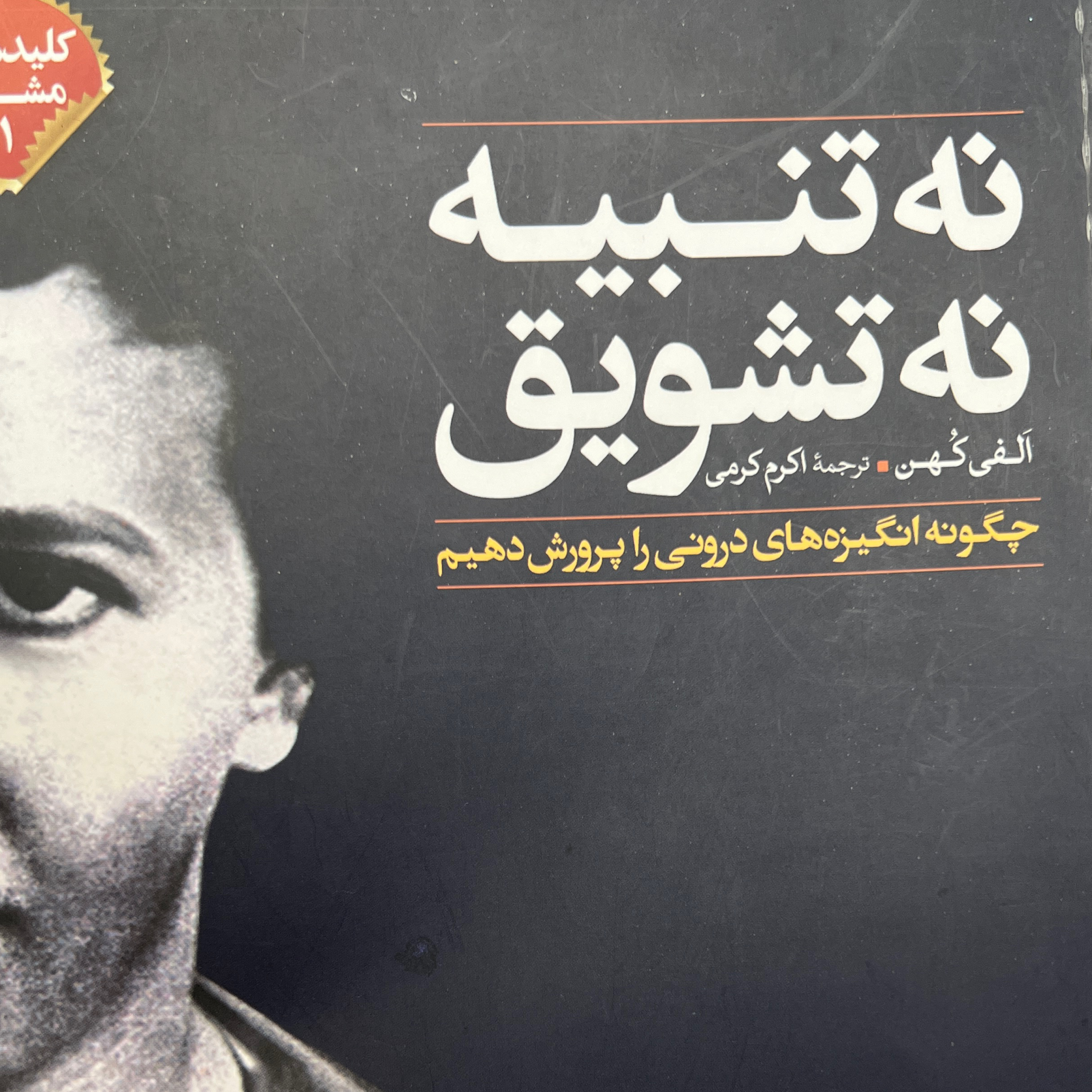 کاور فصل اول کتاب نه تنبیه نه تشویق