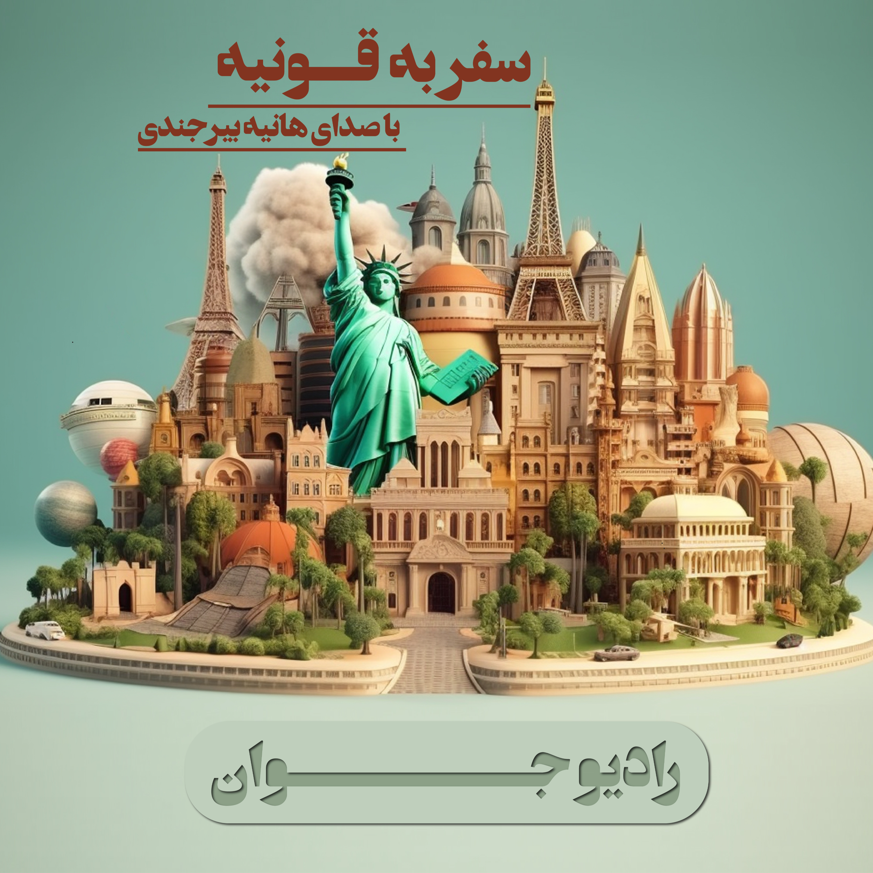 کاور سفر رویایی به قونیه