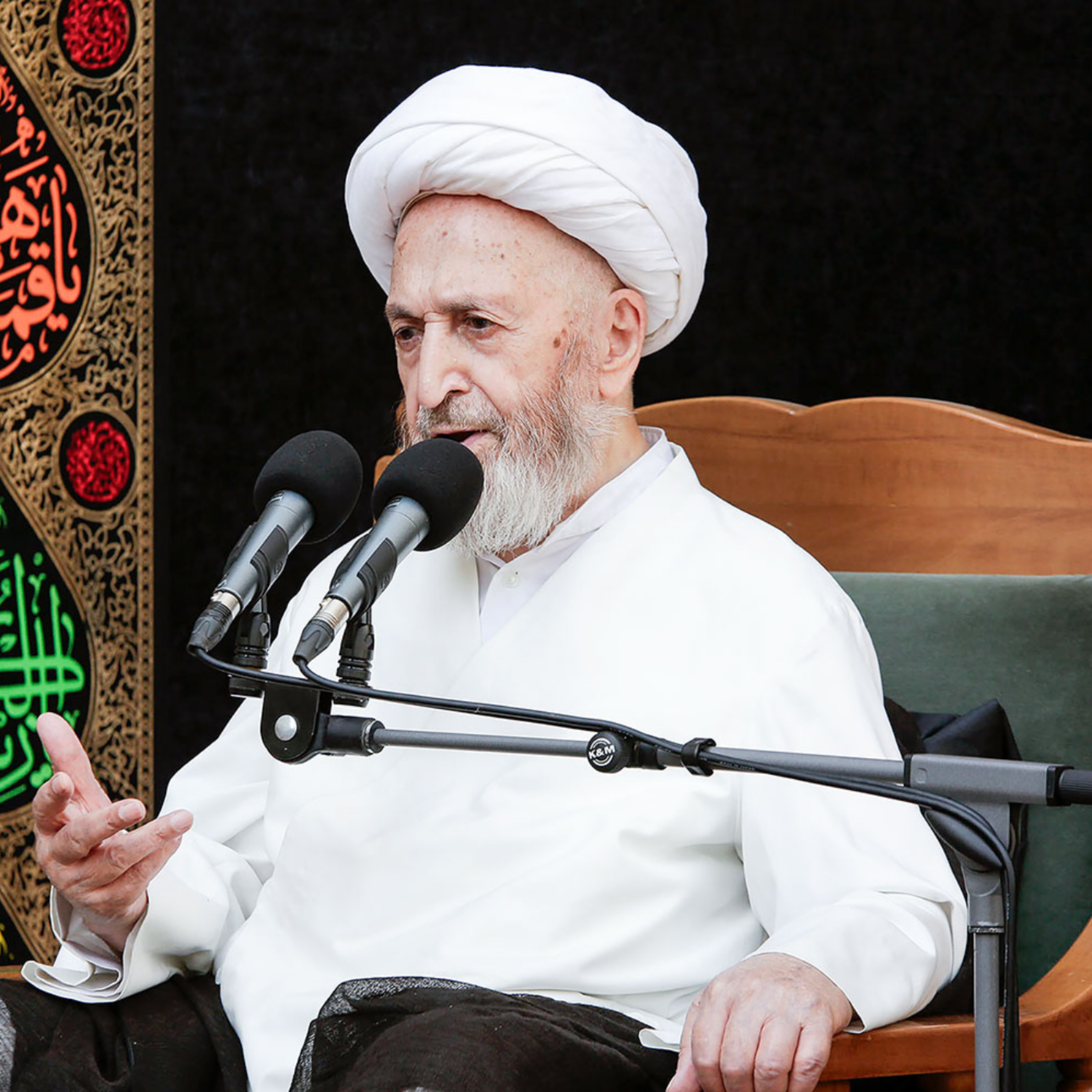 کاور پرسش و پاسخ علمی| حضرت آیت‌الله العظمی جعفر سبحانی - روز اول