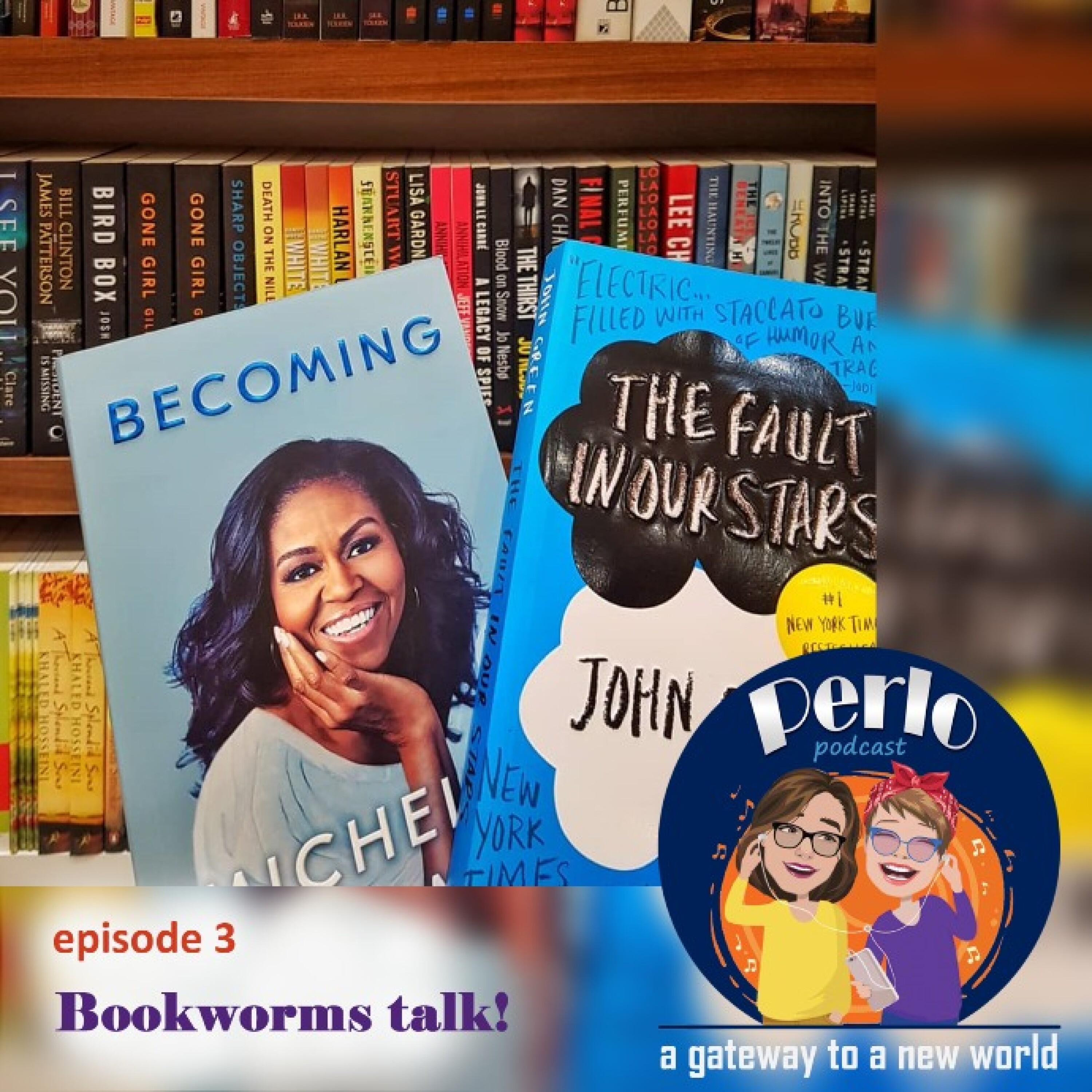 Episoe 3- Bookworms talk episode artwork