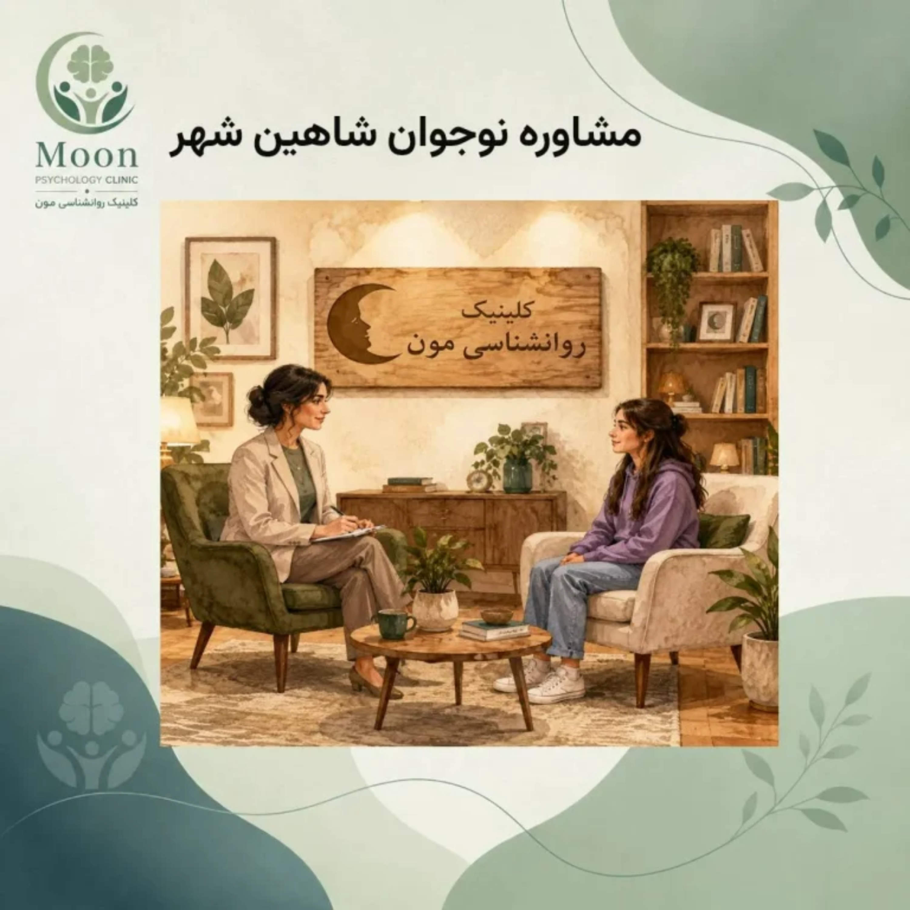 کاور مشاوره نوجوان شاهین شهر