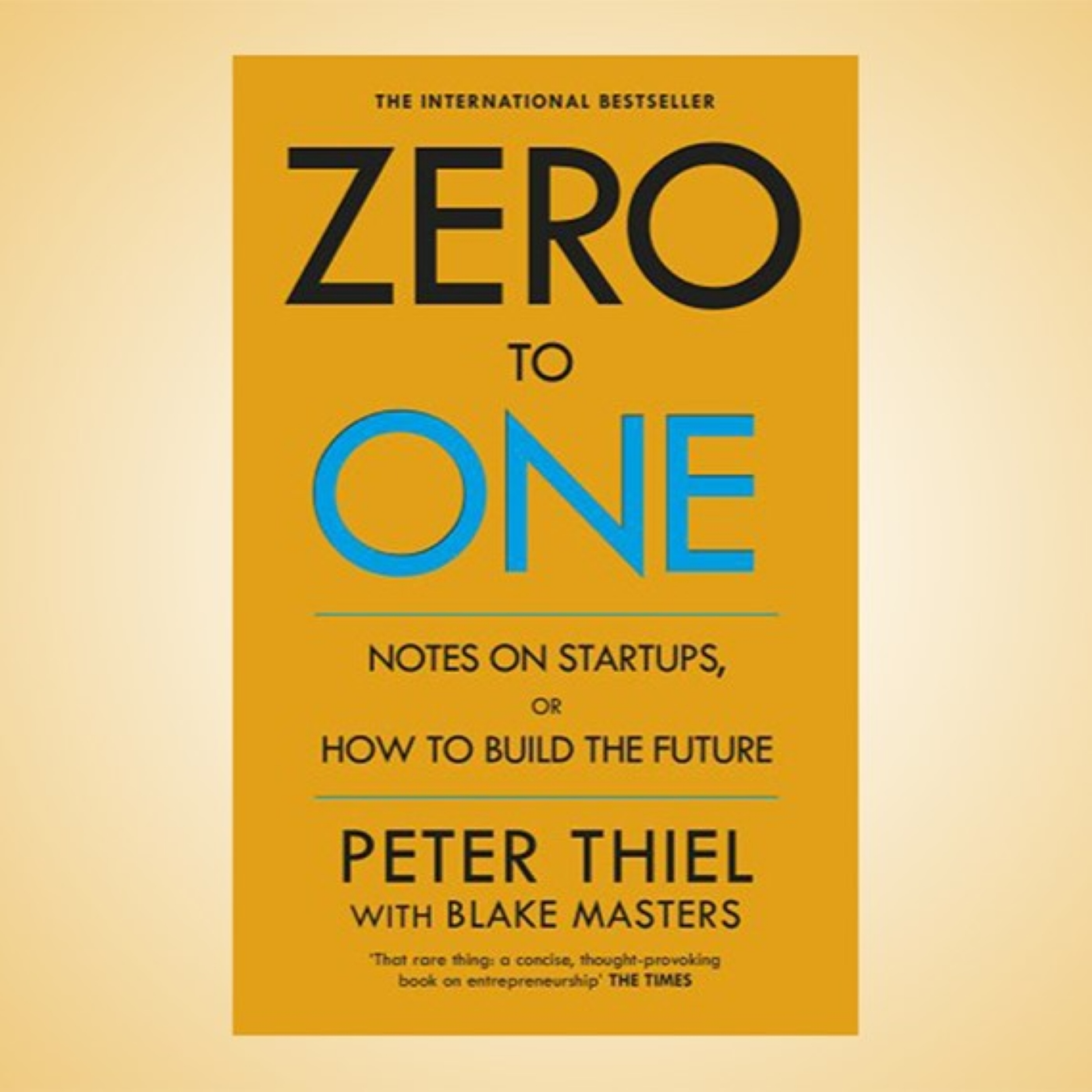کاور خلاصه کتاب صفر تا یک