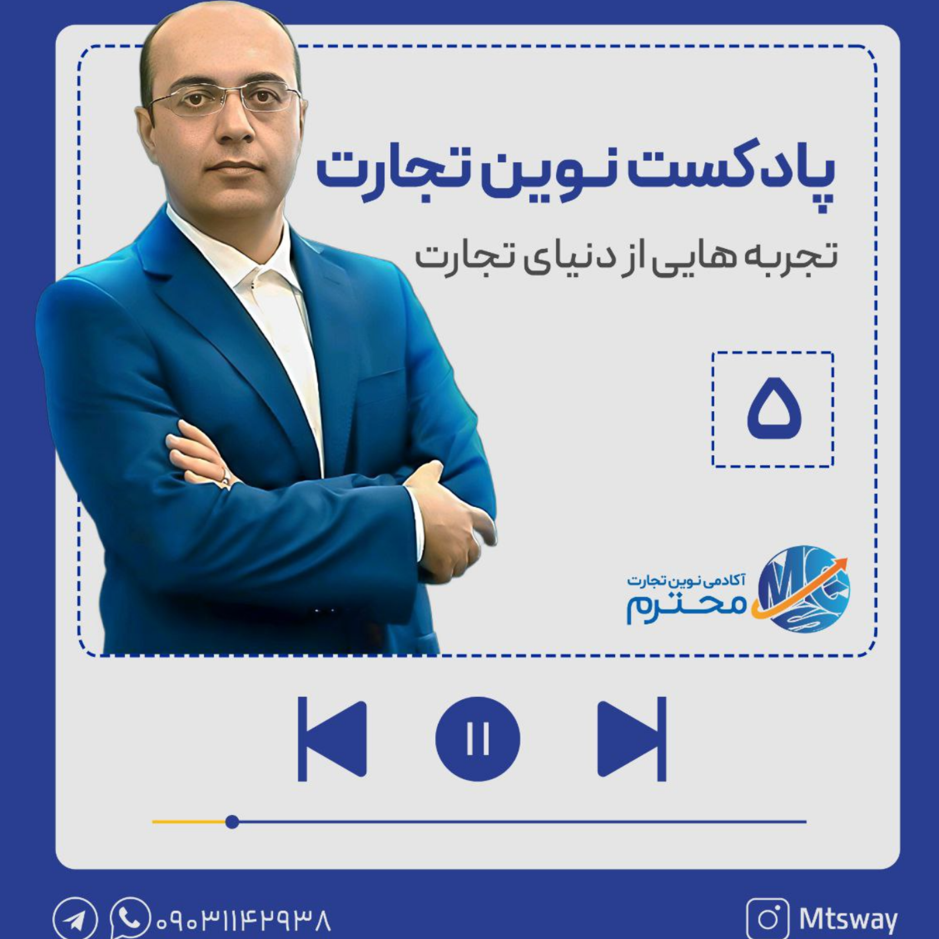 کاور اپیزود پنجم پادکست تجربه هایی از دنیای تجارت | موضوع: مذاکرات پیچیده
