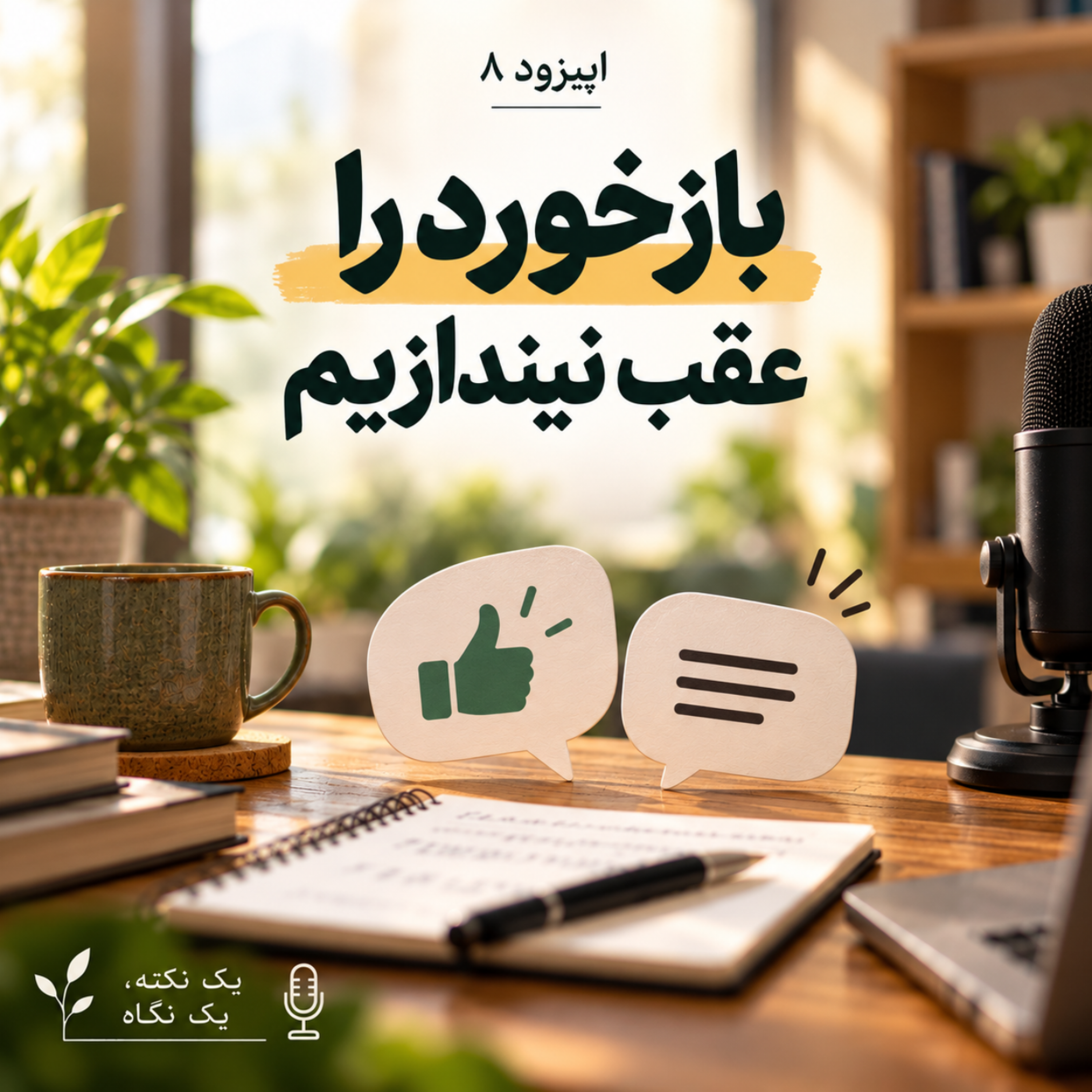 کاور اپیزود ۸ | بازخورد را عقب نیندازیم