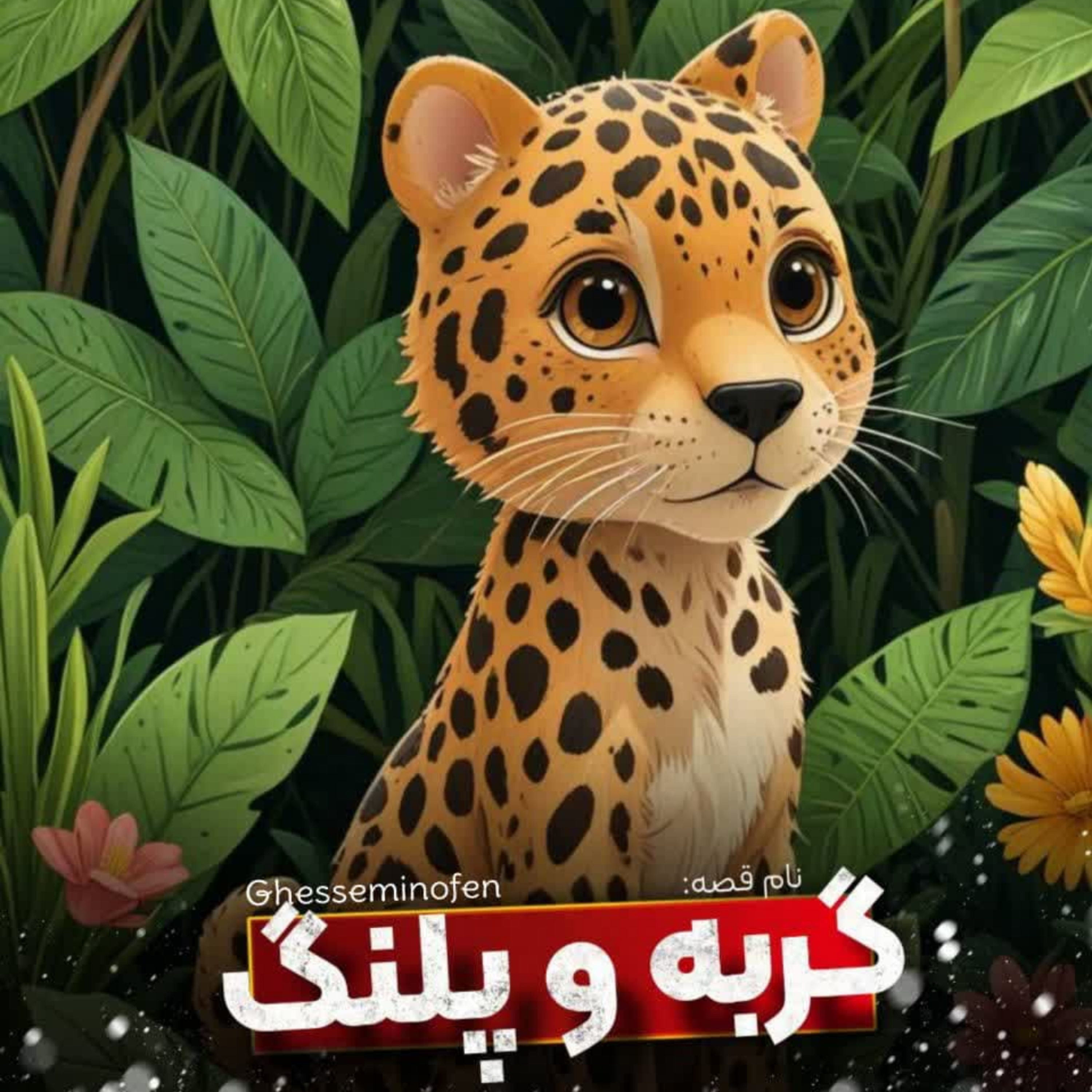 کاور افسانه ی گربه و پلنگ