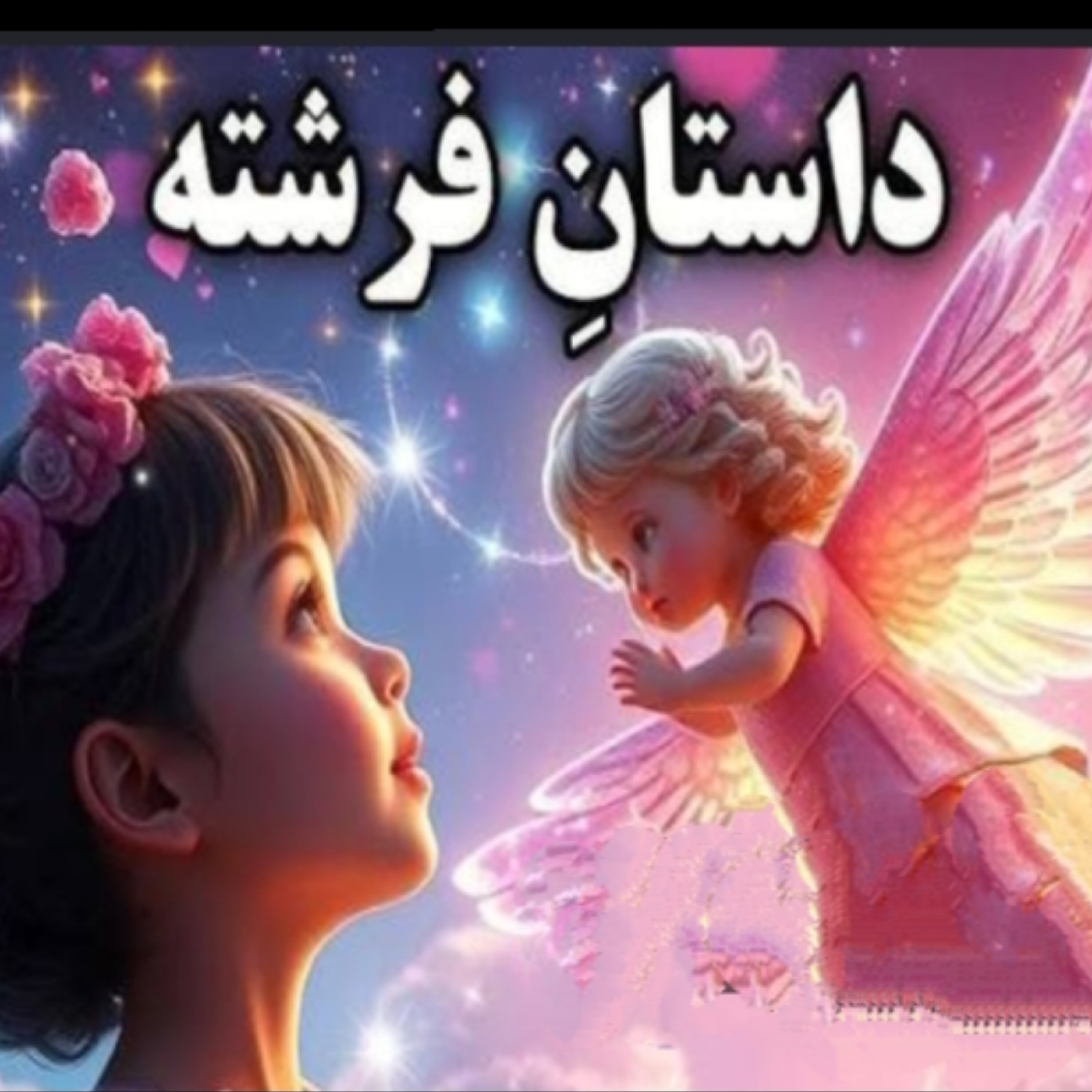 کاور داستان دو فرشته اثر هانس کریستین اندرسن