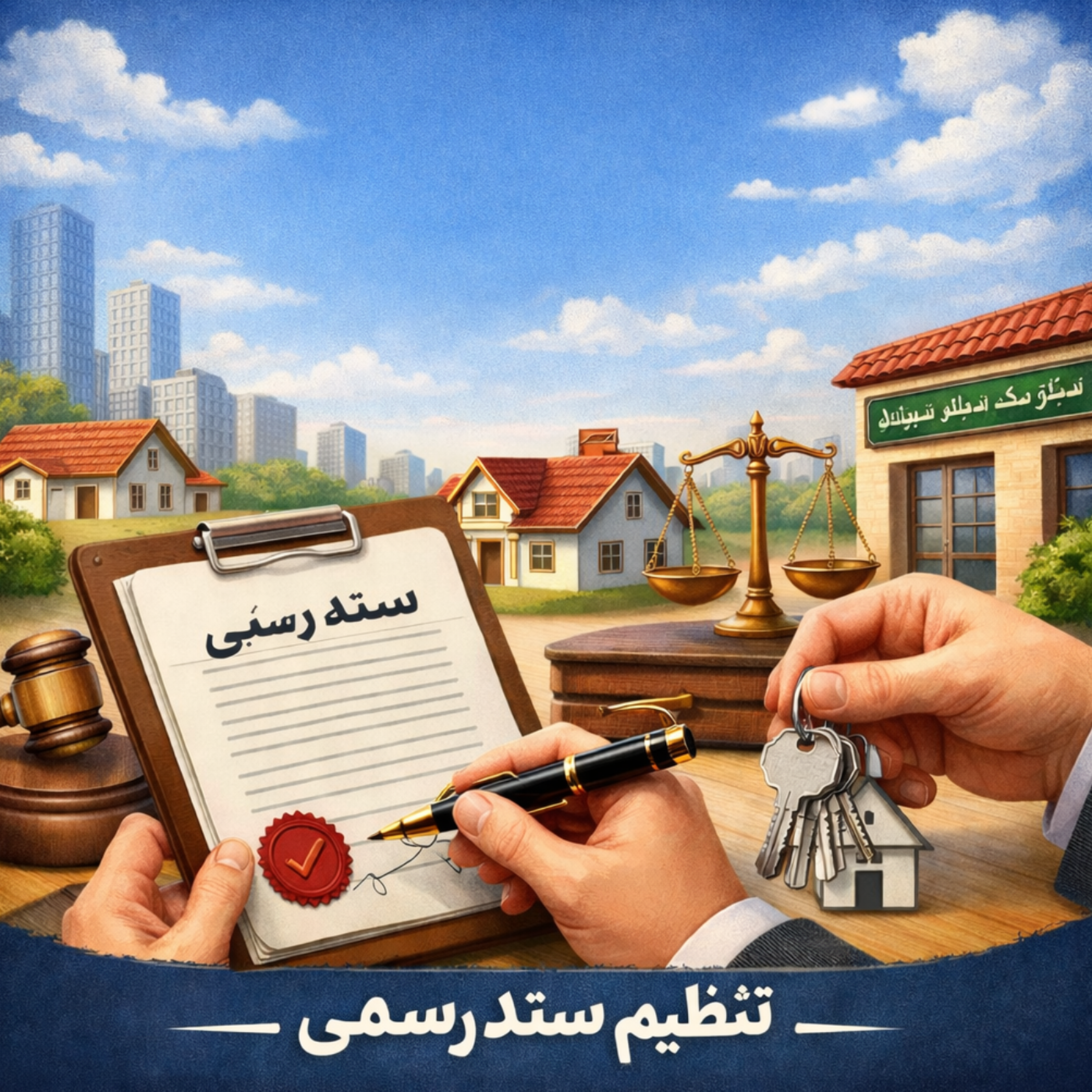 کاور الزام به تنظیم سند رسمی ملک